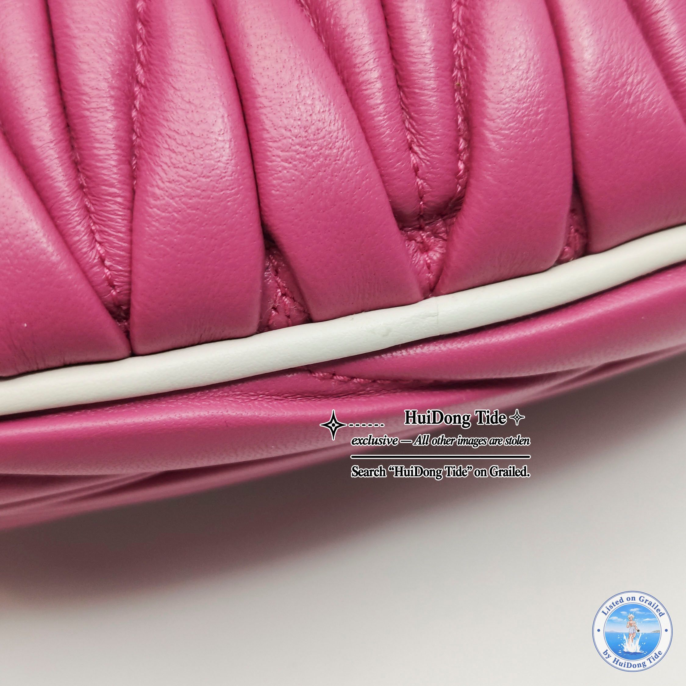 Miu Miu Miu Miu Wander Matelassé Leather Mini Bag Size ONE SIZE - 18 Thumbnail