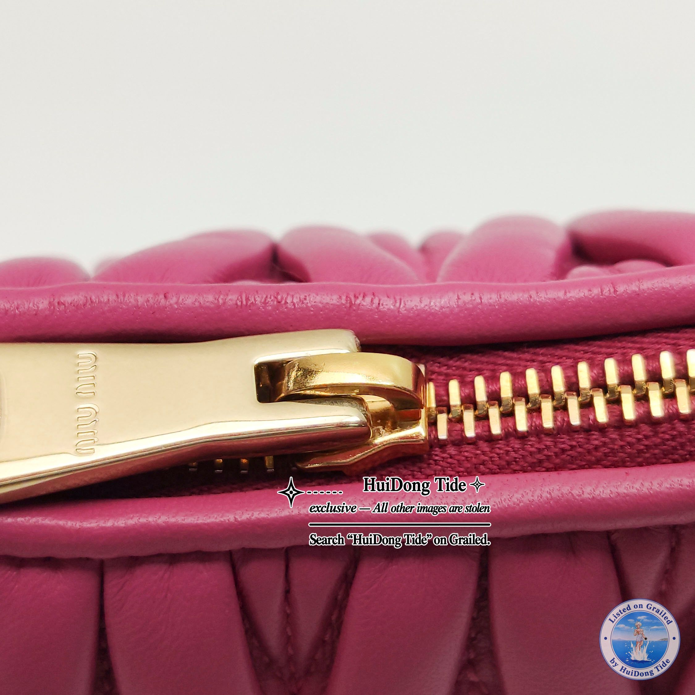 Miu Miu Miu Miu Wander Matelassé Leather Mini Bag Size ONE SIZE - 17 Thumbnail
