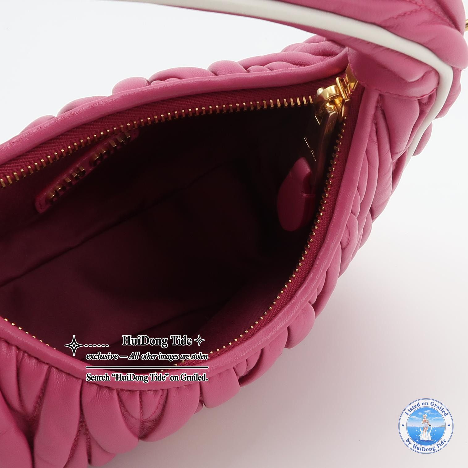 Miu Miu Miu Miu Wander Matelassé Leather Mini Bag Size ONE SIZE - 7 Thumbnail