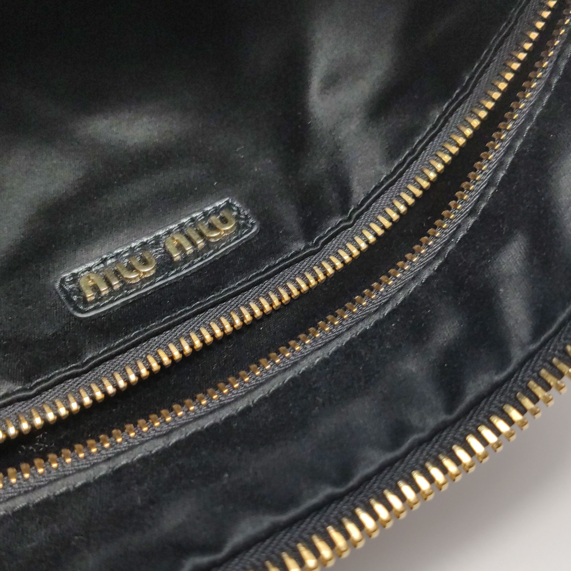 Miu Miu Miu Miu Wander Quilted Lambskin Leather Shoulder Bag Size ONE SIZE - 9 Thumbnail