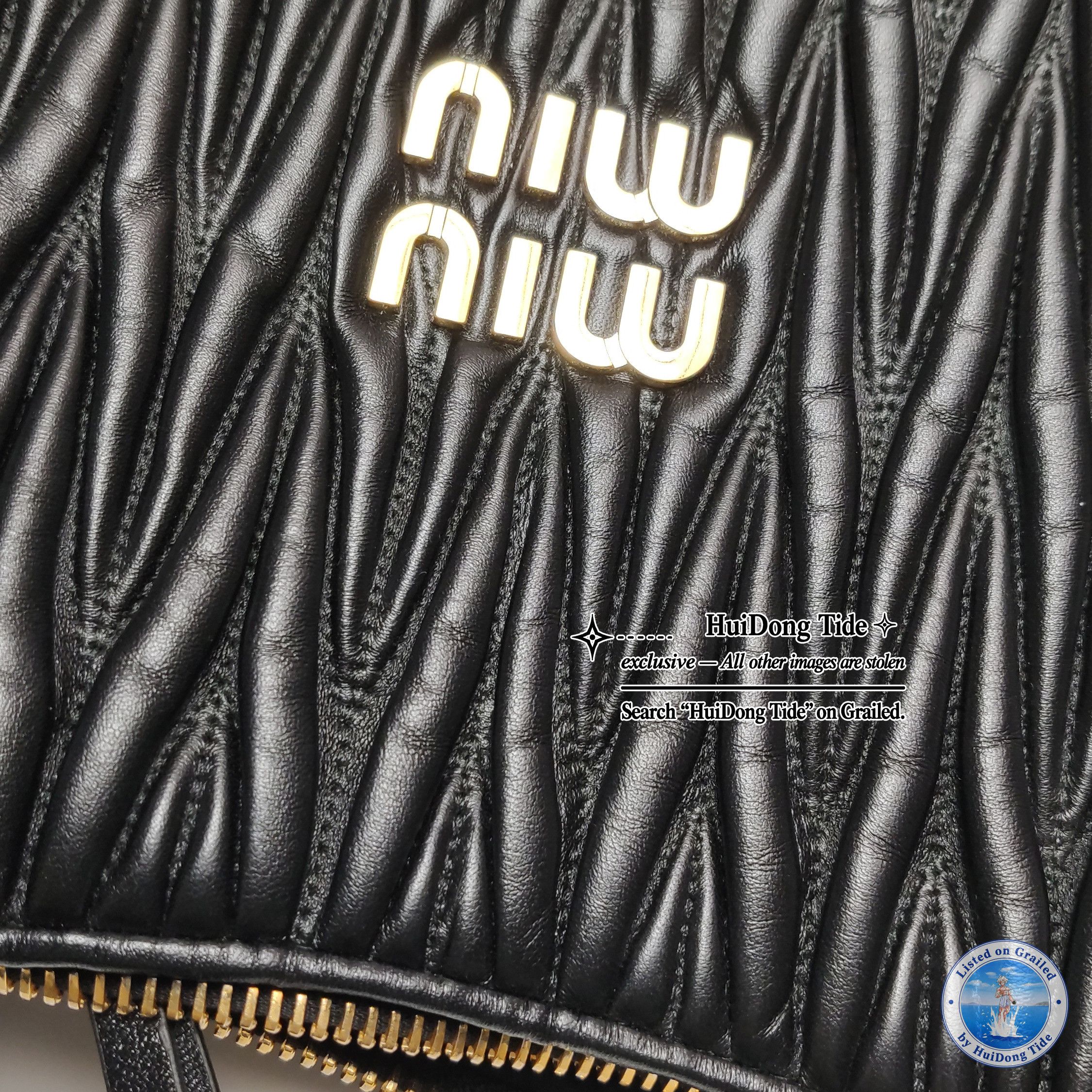 Miu Miu Miu Miu Wander Quilted Lambskin Leather Shoulder Bag Size ONE SIZE - 16 Thumbnail