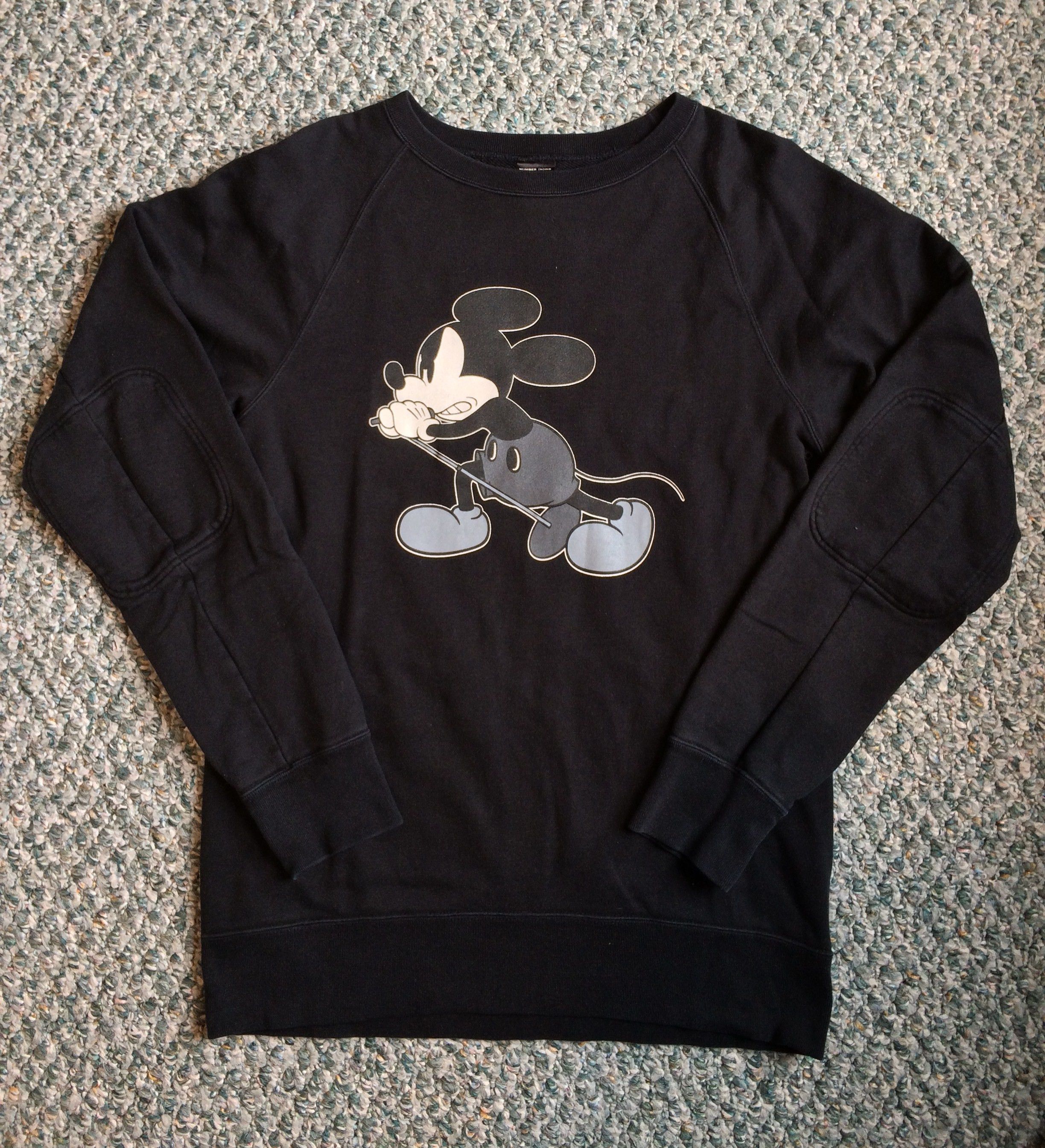 Number N Ine Mickey Hoodie | Grailed
