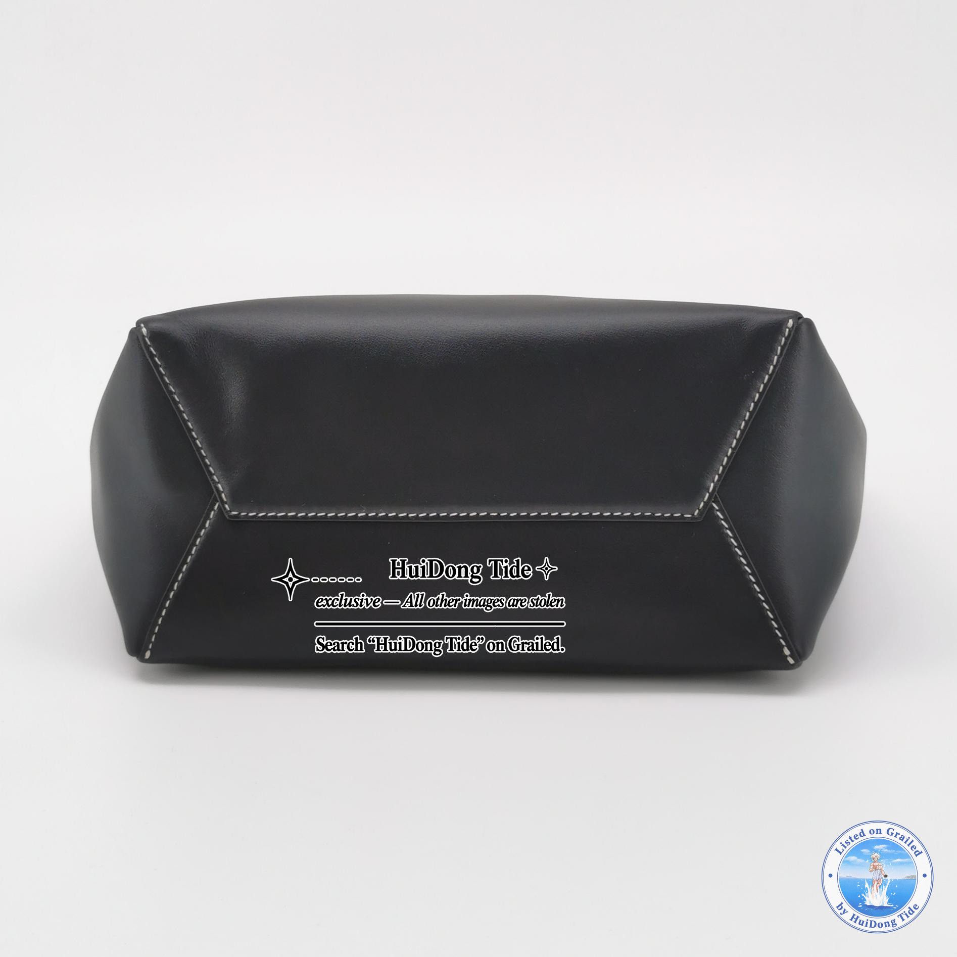 Miu Miu Miu Miu Ivy Black Leather Logo Handle Bag Size ONE SIZE - 4 Thumbnail