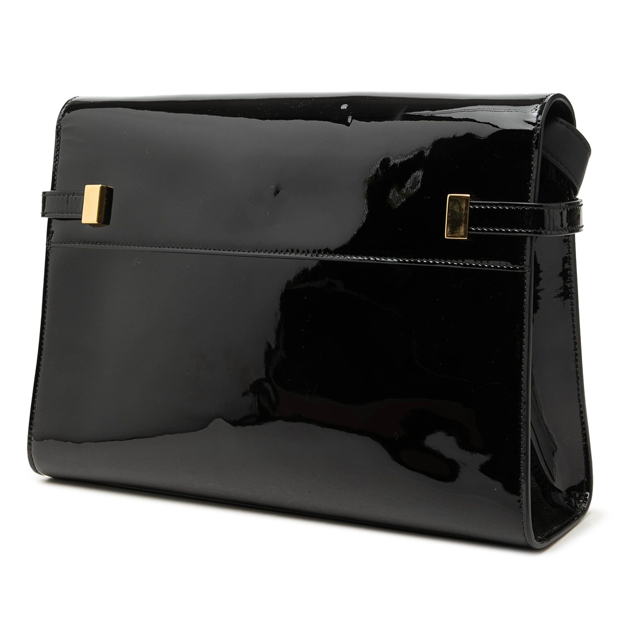 Saint Laurent Paris Patent Manhattan Shoulder Bag Size ONE SIZE - 2 Thumbnail
