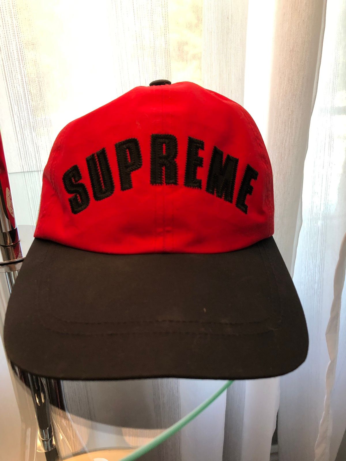 Supreme Supreme x TNF 6-Panel Hat - Red Size ONE SIZE - 1 Preview
