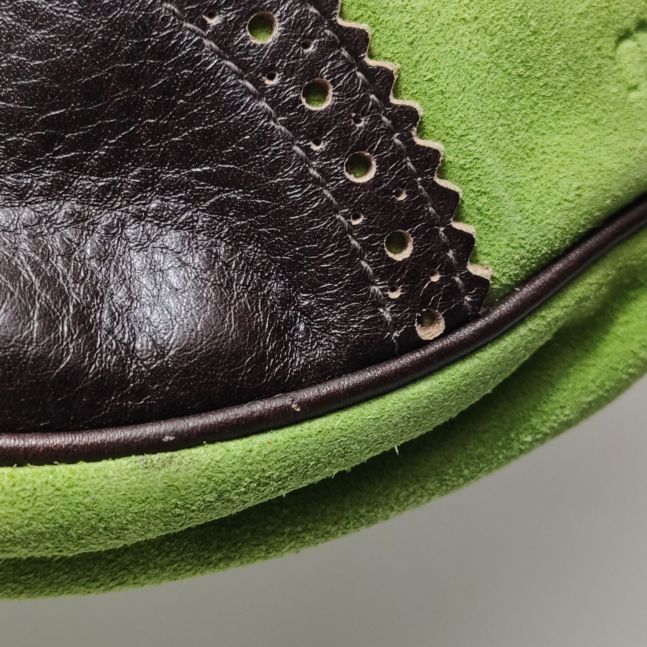 Miu Miu Miu Miu Green Suede Handle Bag One Size Size ONE SIZE - 12 Thumbnail