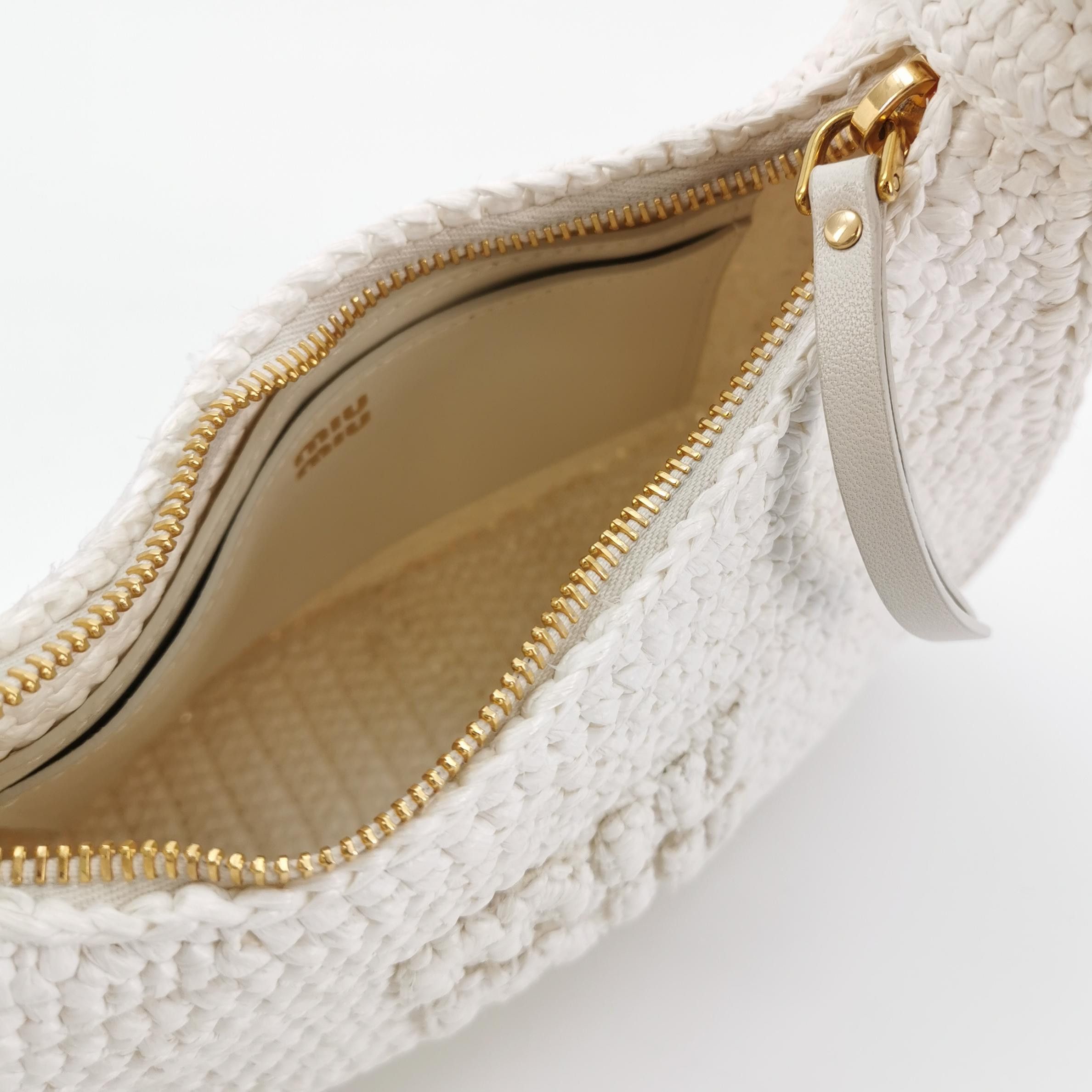 Miu Miu Miu Miu Woven Wander Crochet Shoulder Bag Size OS Size ONE SIZE - 7 Thumbnail
