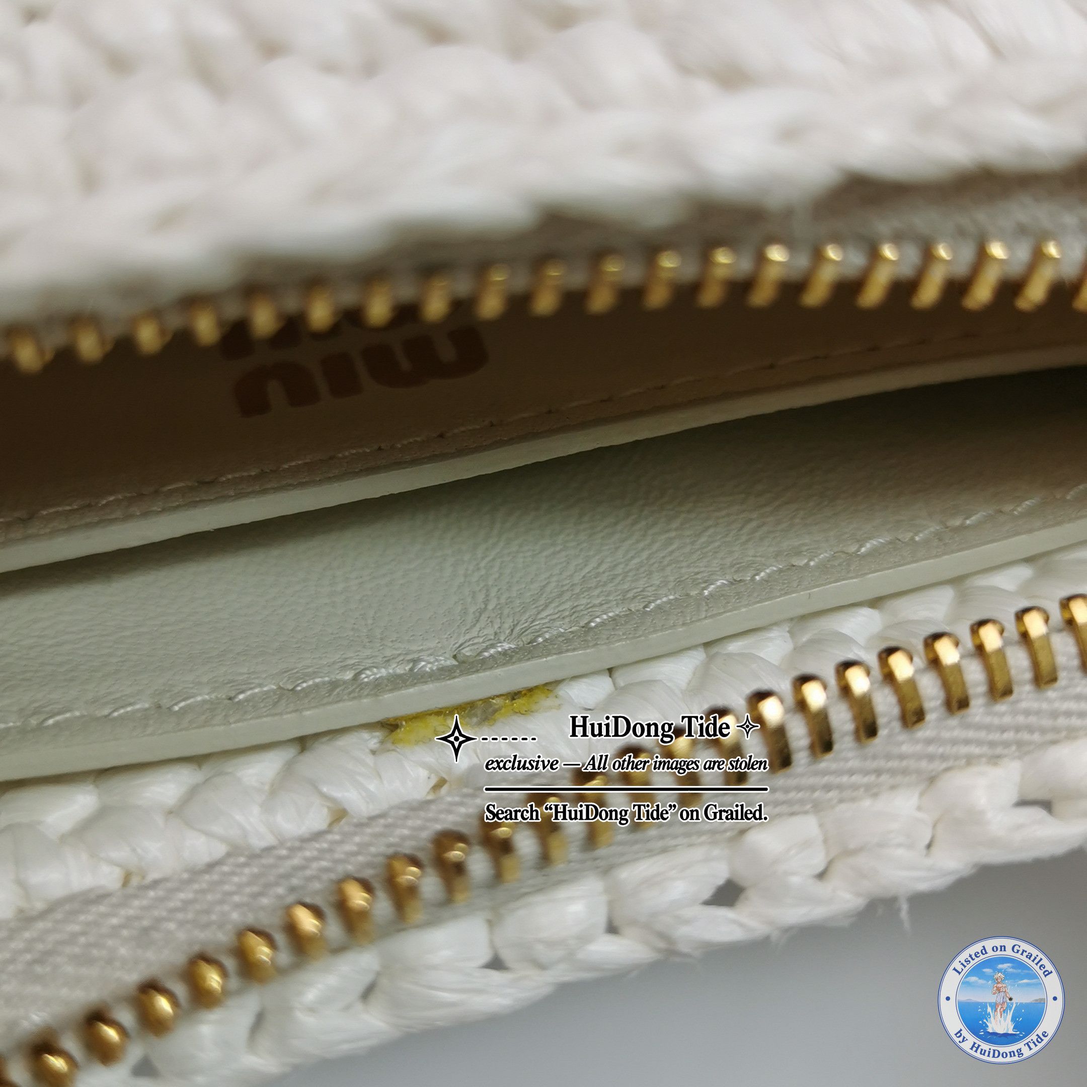 Miu Miu Miu Miu Woven Wander Crochet Shoulder Bag Size OS Size ONE SIZE - 10 Thumbnail