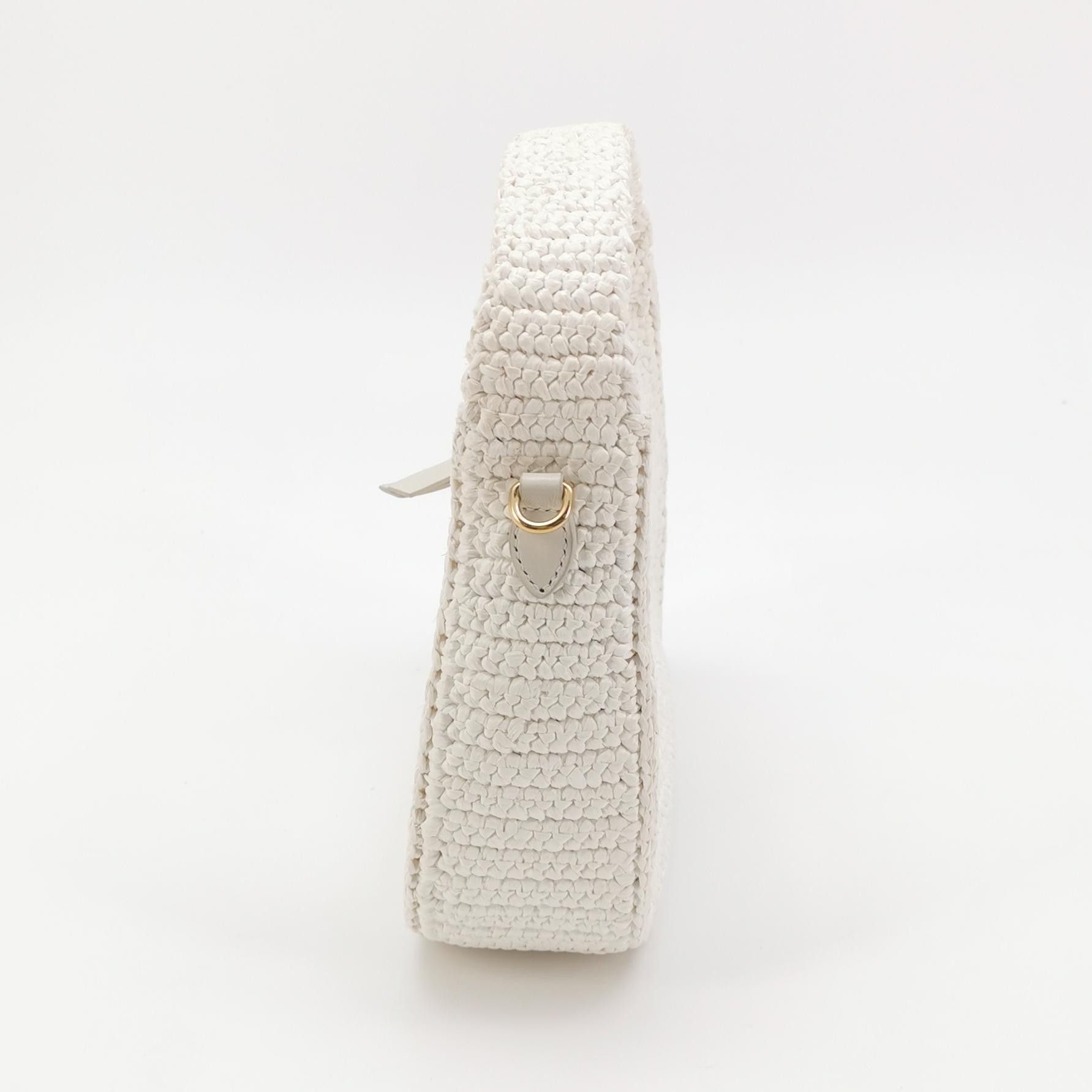 Miu Miu Miu Miu Woven Wander Crochet Shoulder Bag Size OS Size ONE SIZE - 3 Thumbnail