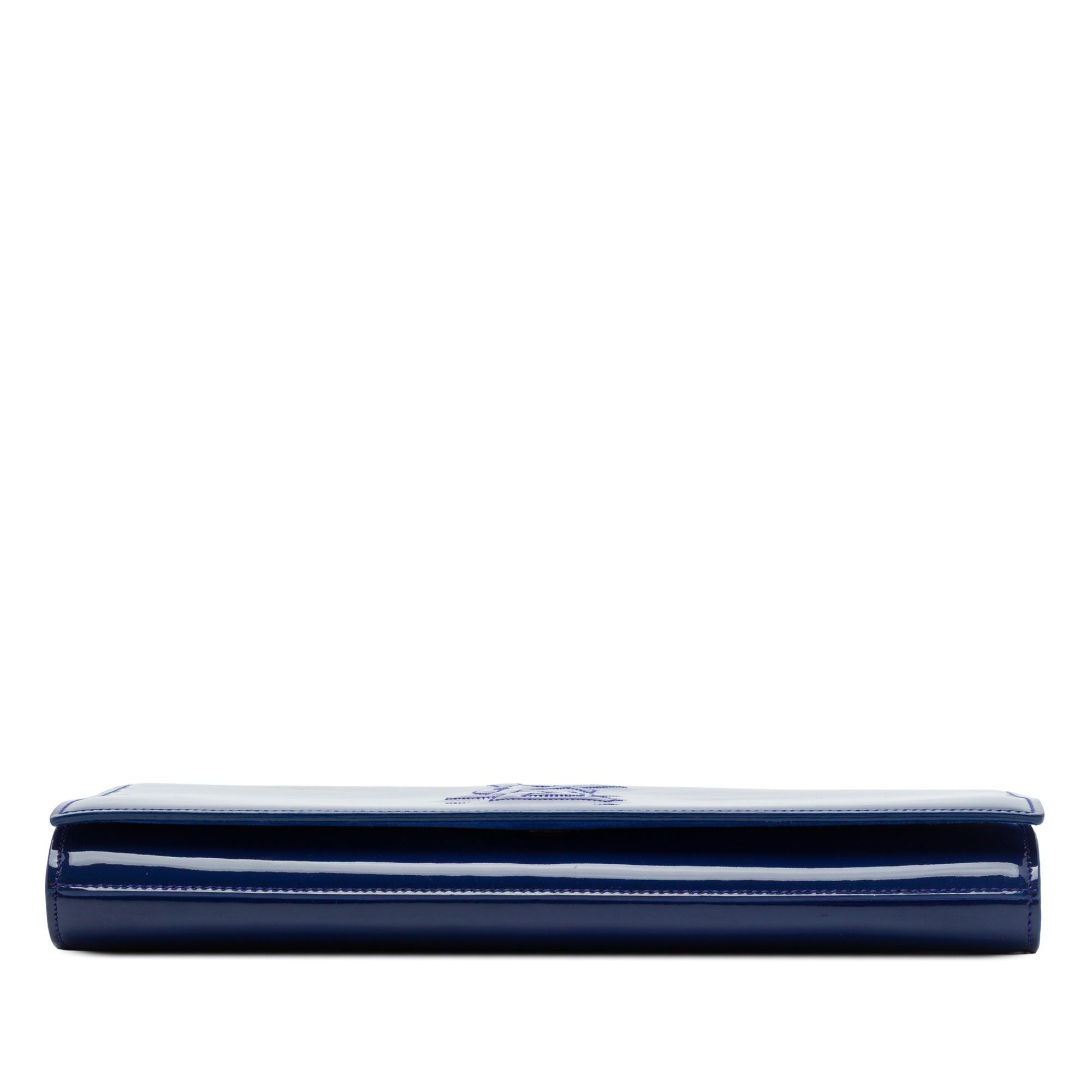 Saint Laurent Paris Patent Belle Du Jour Clutch Size ONE SIZE - 3 Thumbnail