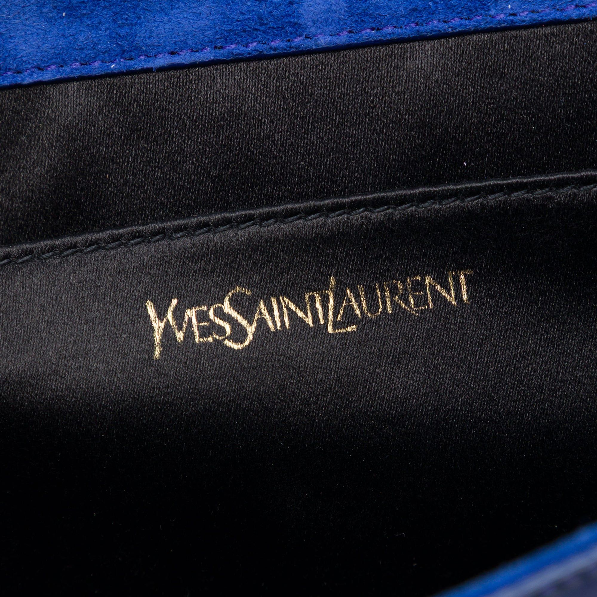 Saint Laurent Paris Patent Belle Du Jour Clutch Size ONE SIZE - 5 Thumbnail