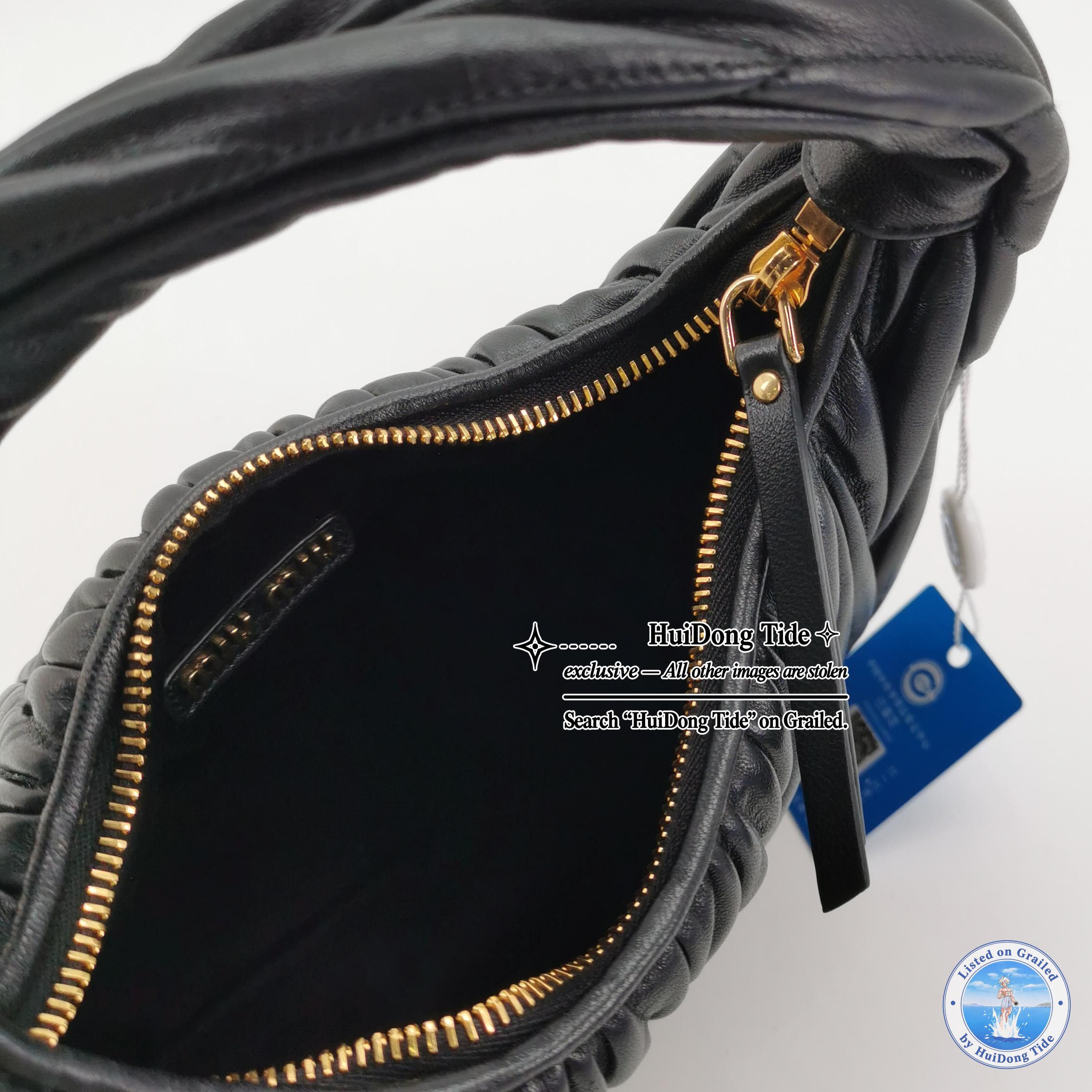 Miu Miu Miu Miu Wander Quilted Leather Shoulder Bag Size ONE SIZE - 7 Thumbnail