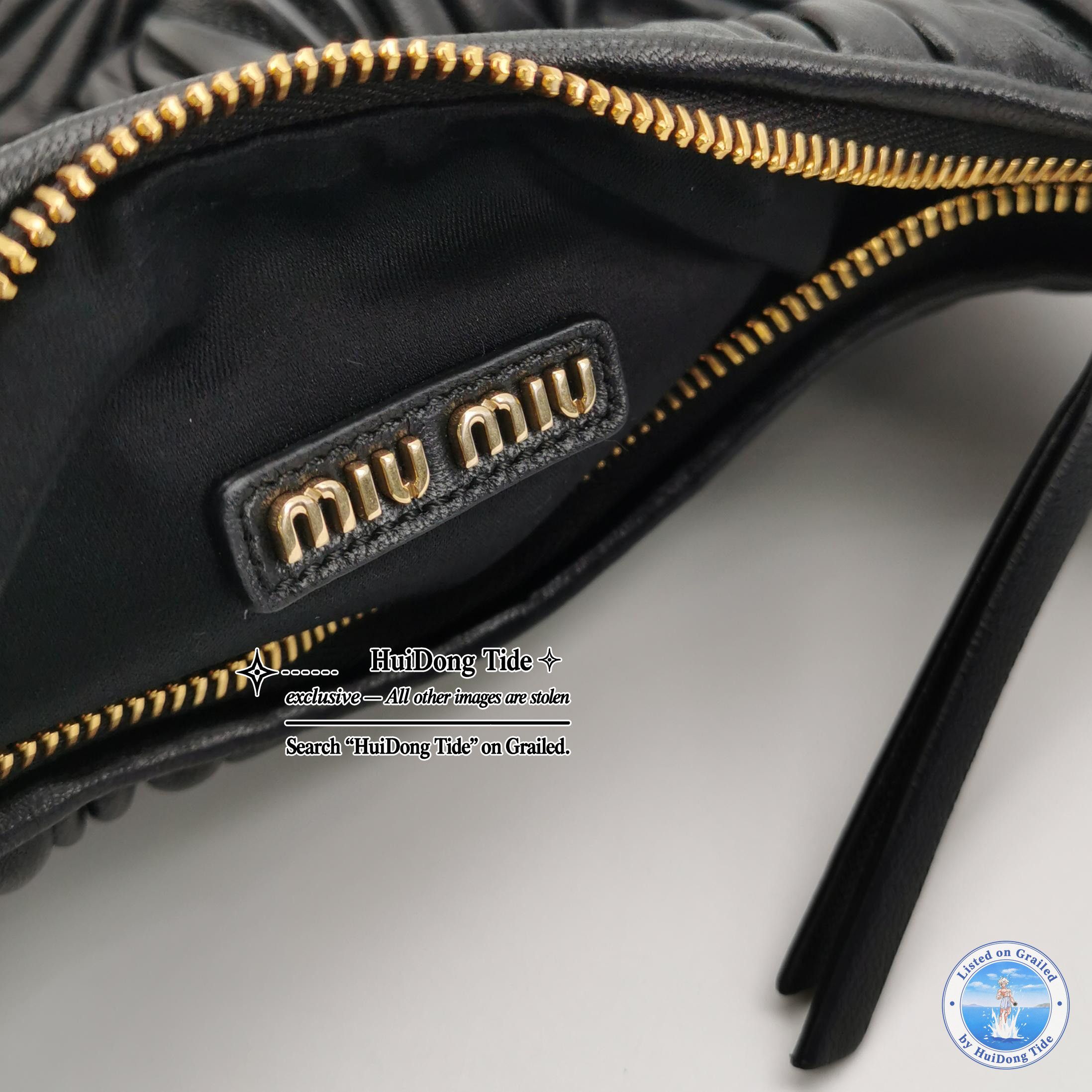 Miu Miu Miu Miu Wander Quilted Leather Shoulder Bag Size ONE SIZE - 8 Thumbnail