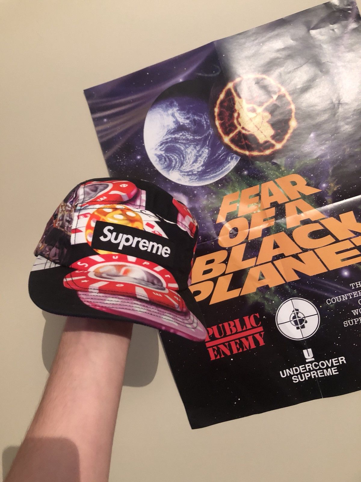 Supreme Casino Camp Cap Grailed