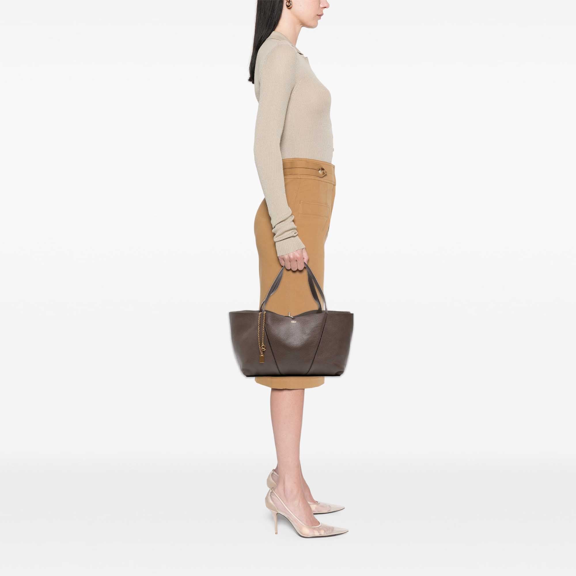 Chloe Grained Calfskin Spin East West Tote Size ONE SIZE - 6 Thumbnail