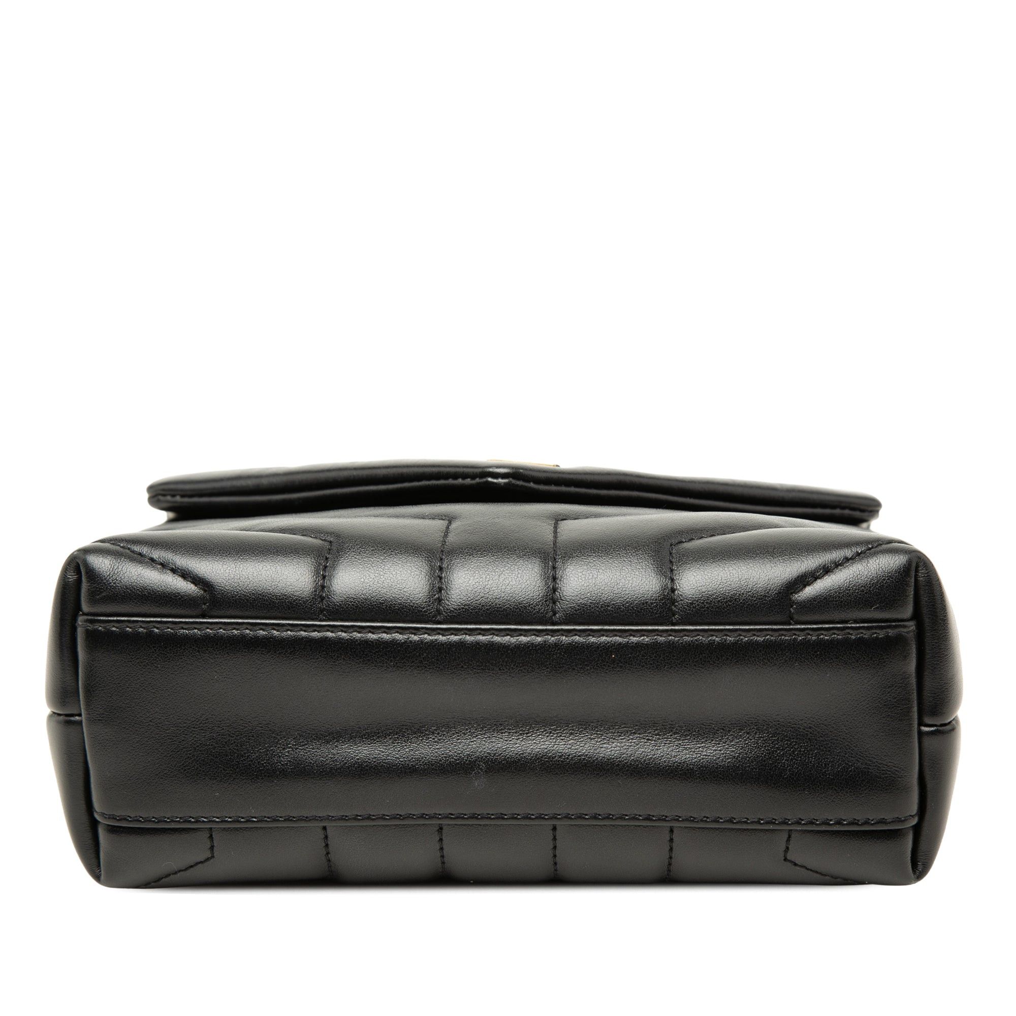 Saint Laurent Paris Toy Matelasse Calfskin Monogram LouLou Crossbody Size ONE SIZE - 3 Thumbnail