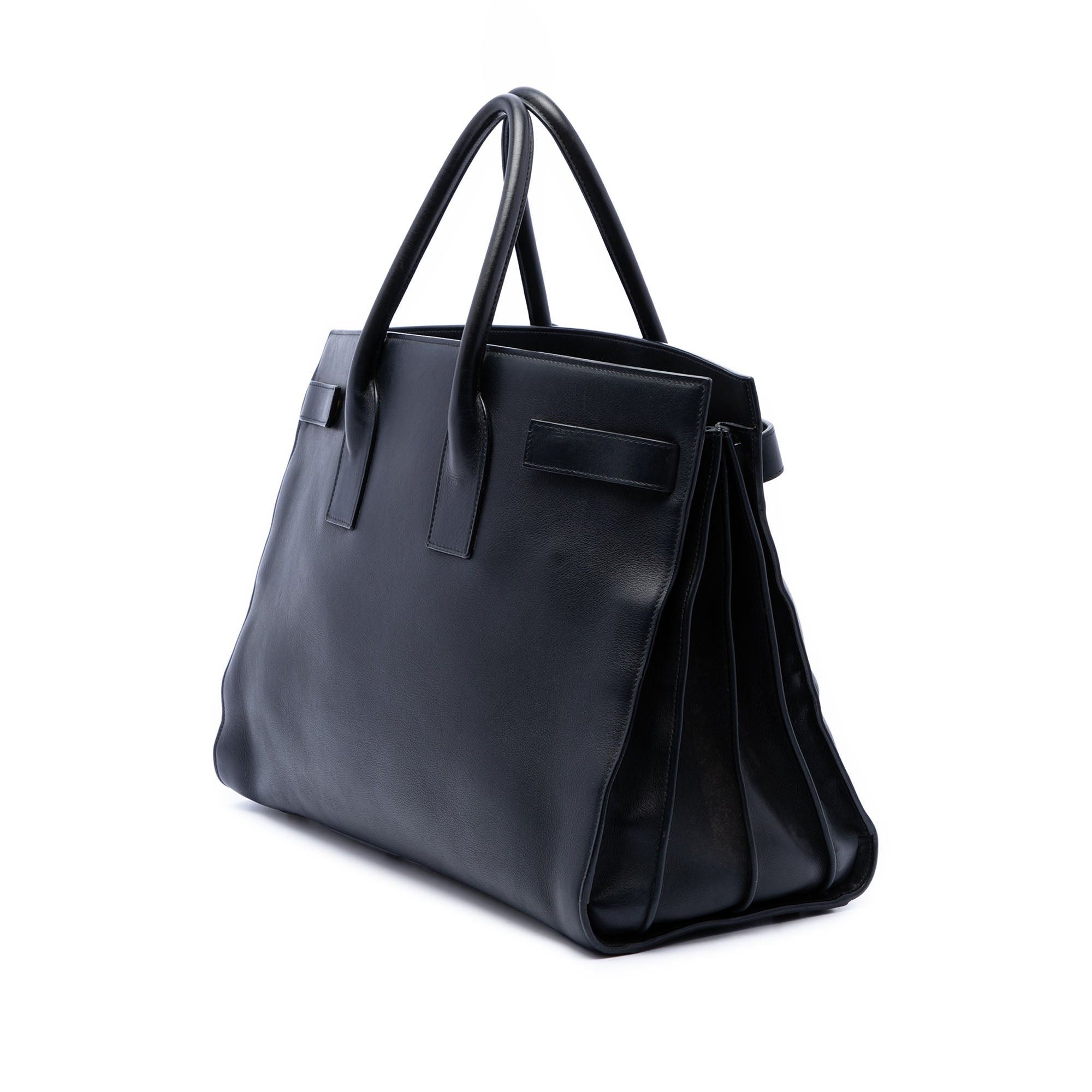 Saint Laurent Paris Soft Calfskin Sac De Jour Satchel Size ONE SIZE - 2 Thumbnail