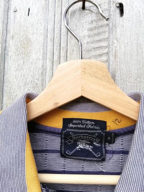 Burberry Vintage Burberry polo shirt Size US M / EU 48-50 / 2 - 2 Thumbnail