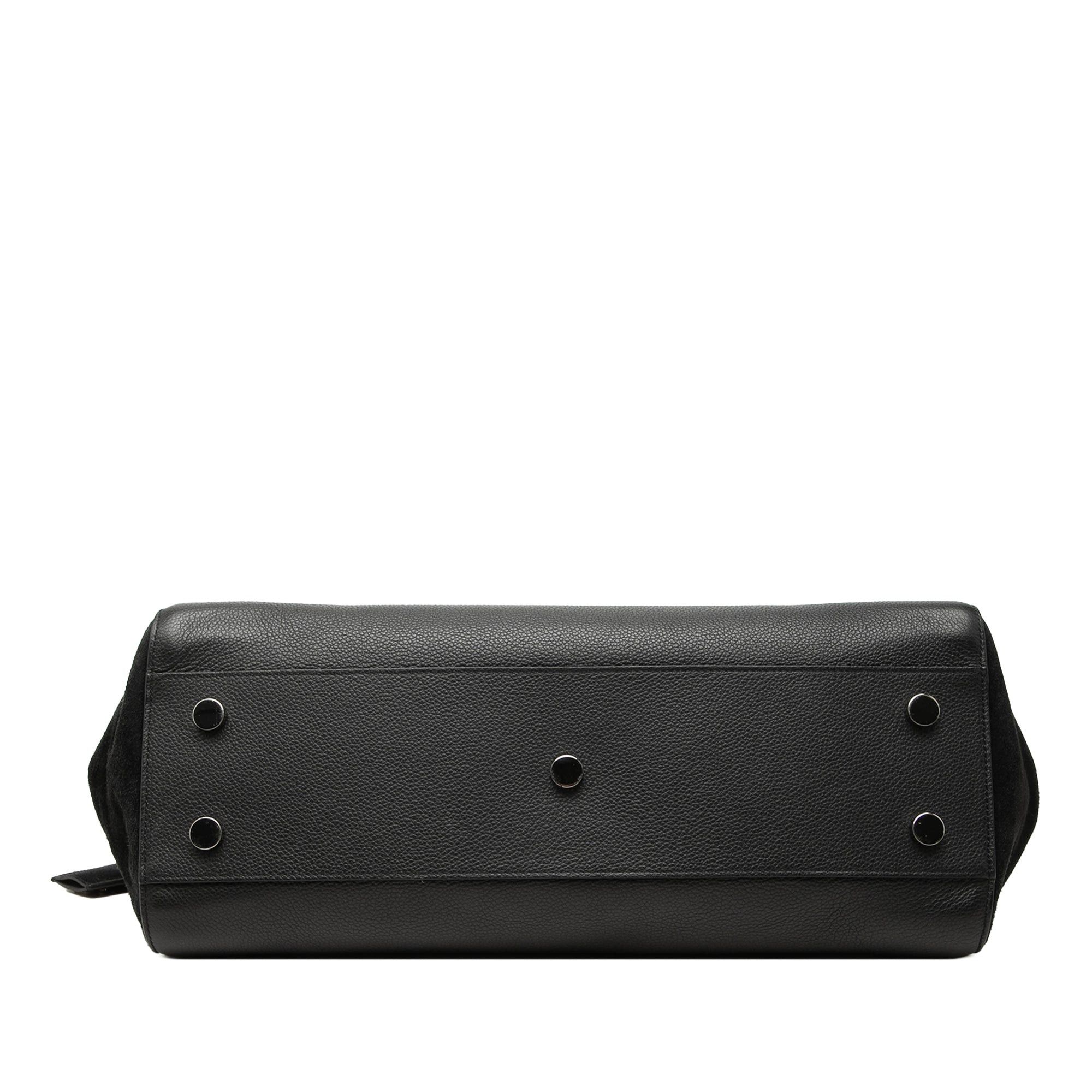 Saint Laurent Paris Grained Calfskin Cabas Rive Gauche Satchel Size ONE SIZE - 3 Thumbnail
