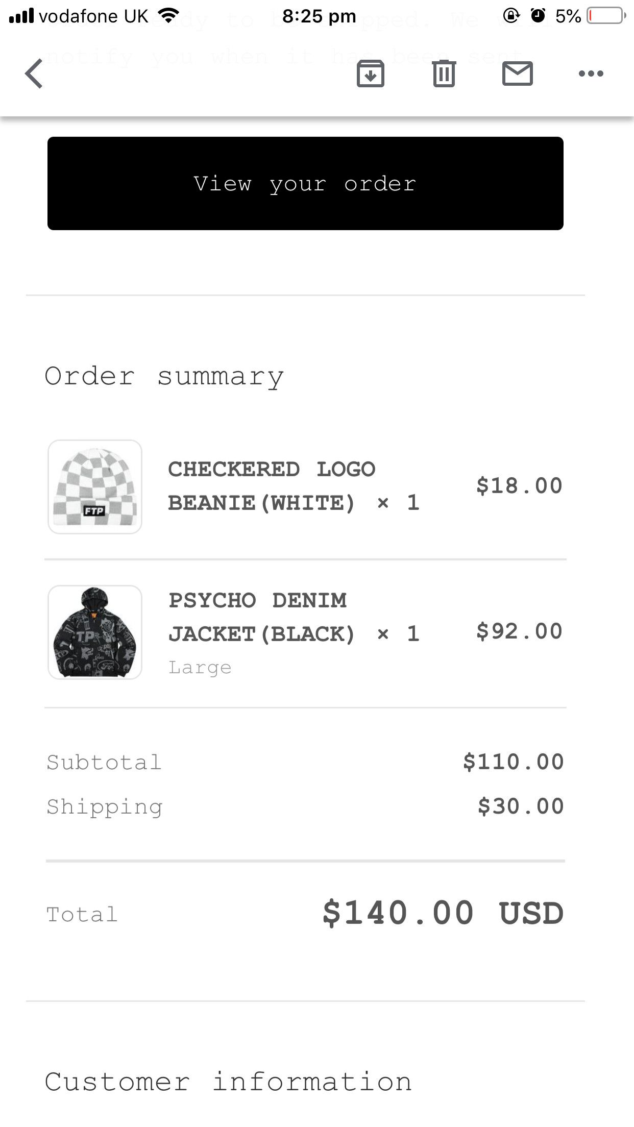 Fuck The Population FTP Psycho Denim Jacket (Black) Large | Grailed