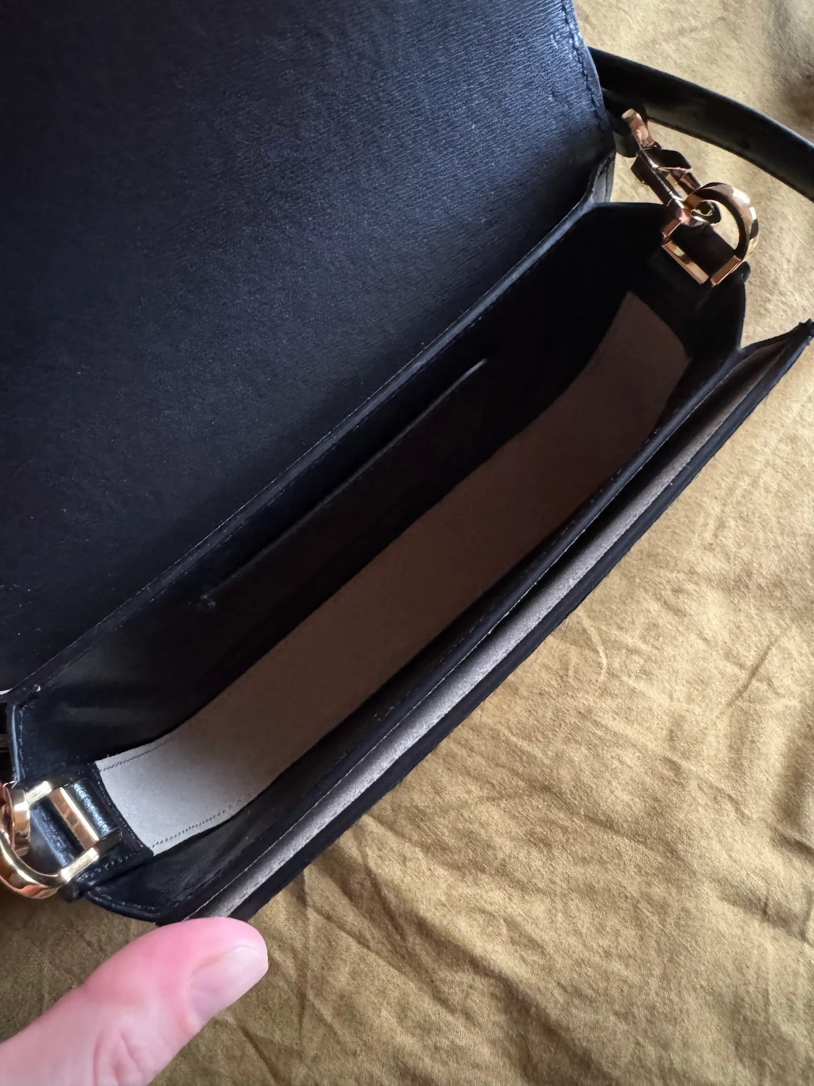 Toteme Toteme Mini T-flap bag Crossbody Bag Size ONE SIZE - 4 Thumbnail