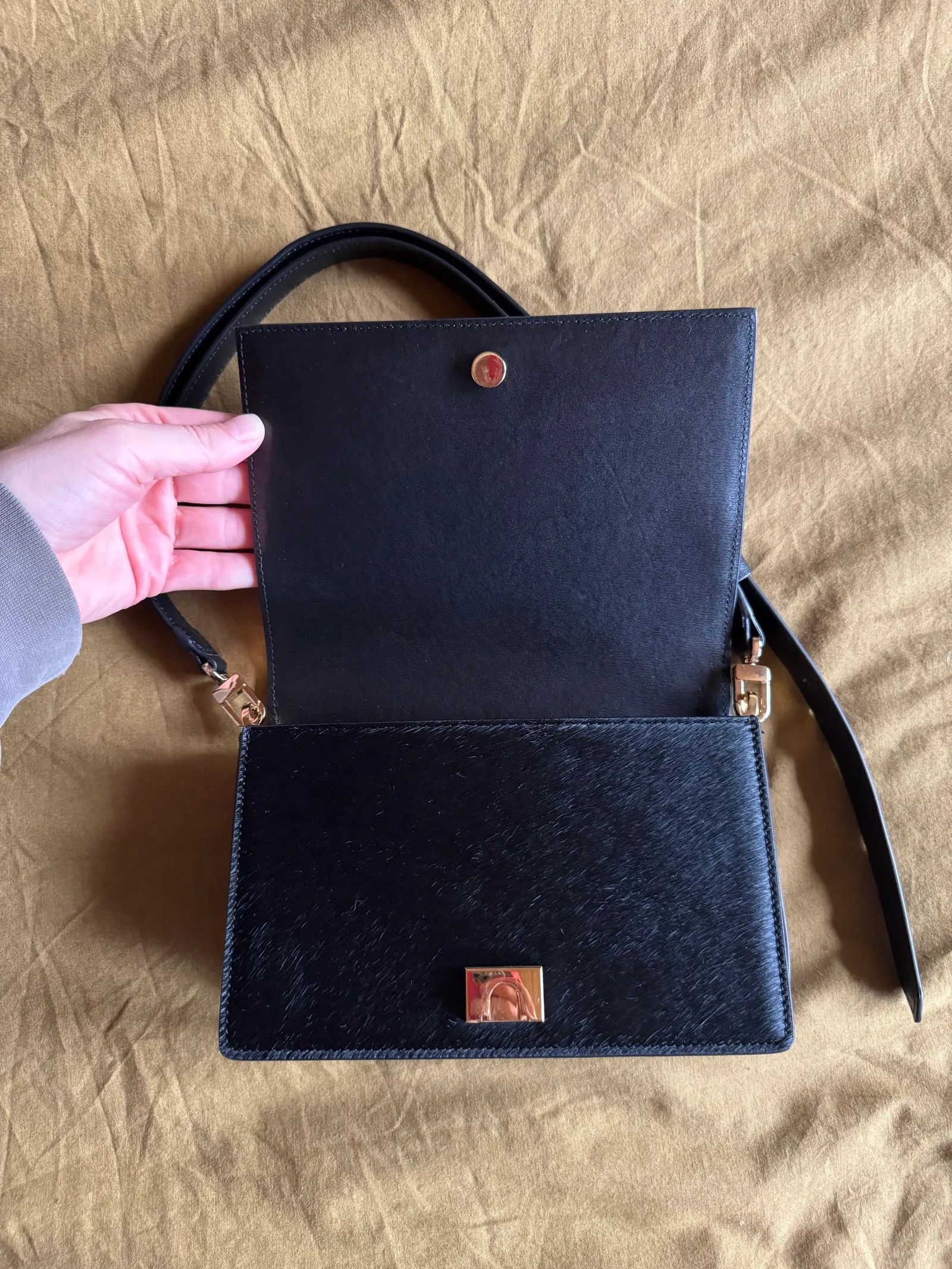 Toteme Toteme Mini T-flap bag Crossbody Bag Size ONE SIZE - 6 Thumbnail