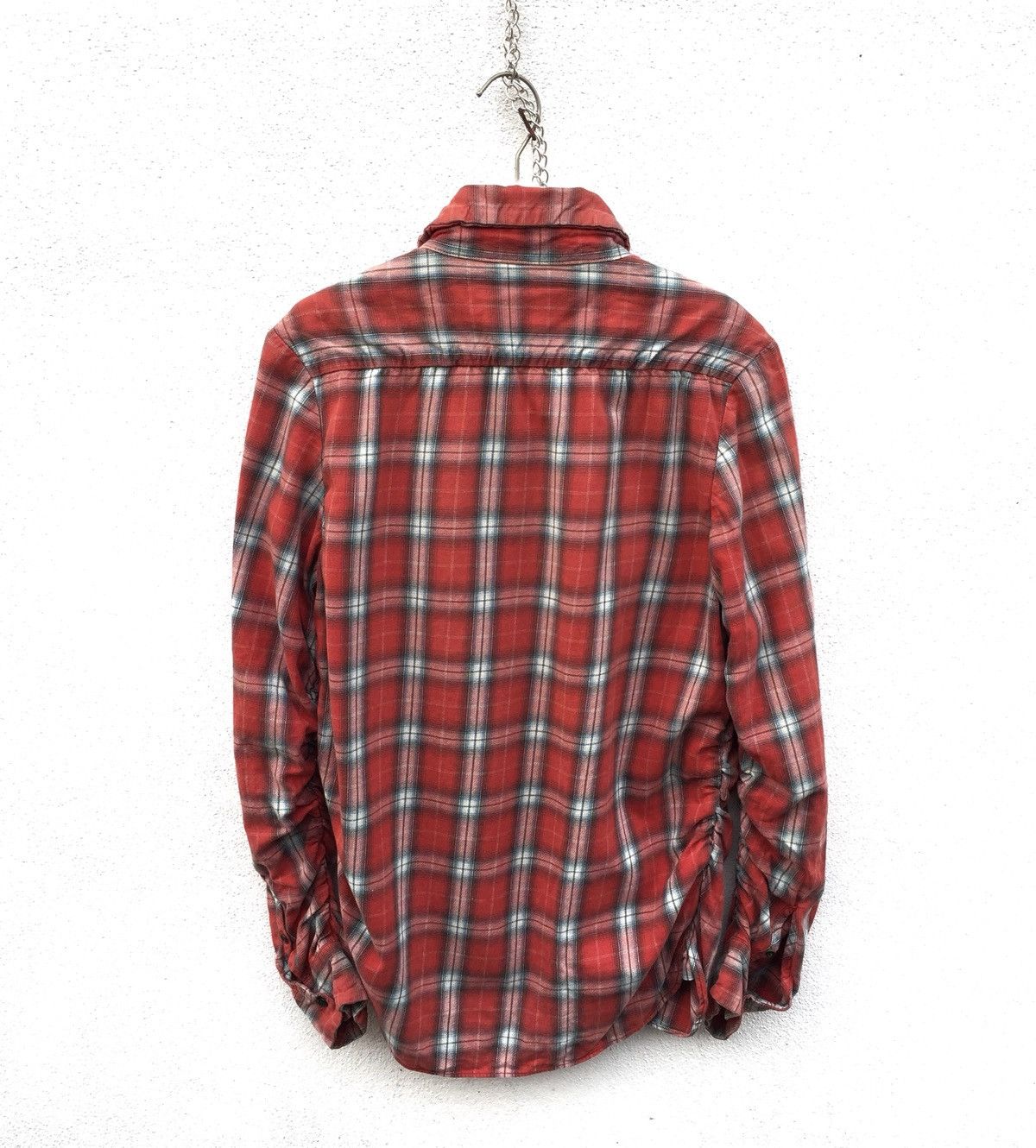 Flannel × Japanese Brand × Johnbull Tartan Flannel Bondage Punk Style Made in Japan by John bull Size US M / EU 48-50 / 2 - 2 Thumbnail