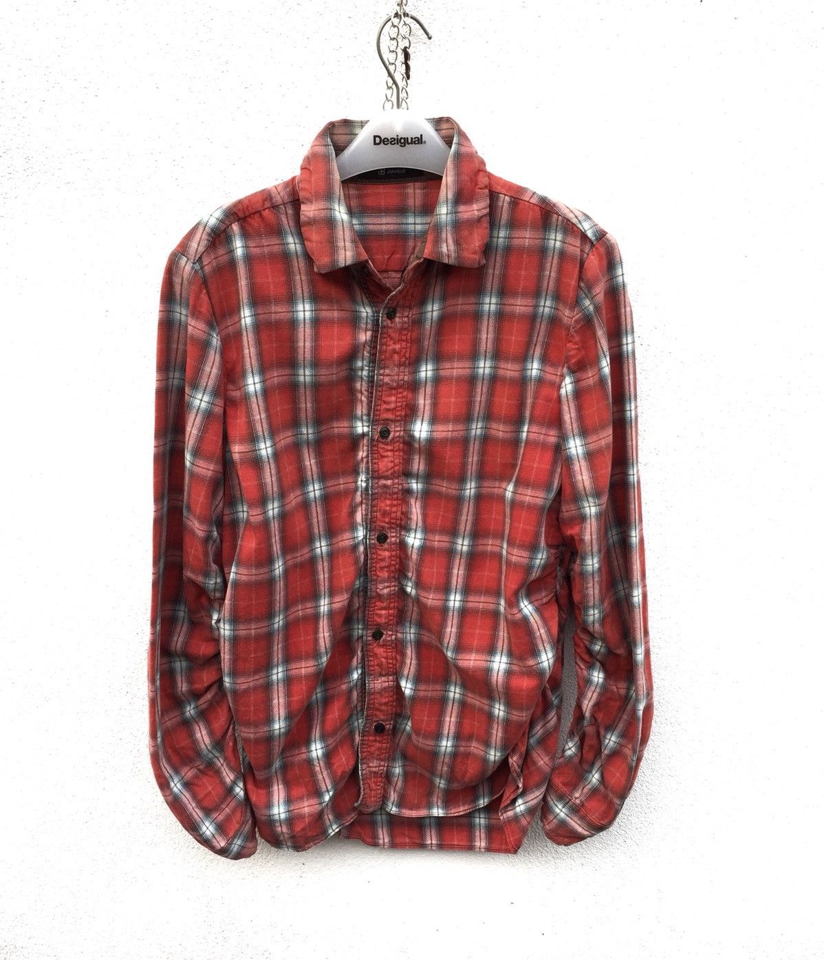 Flannel × Japanese Brand × Johnbull Tartan Flannel Bondage Punk Style Made in Japan by John bull Size US M / EU 48-50 / 2 - 1 Thumbnail