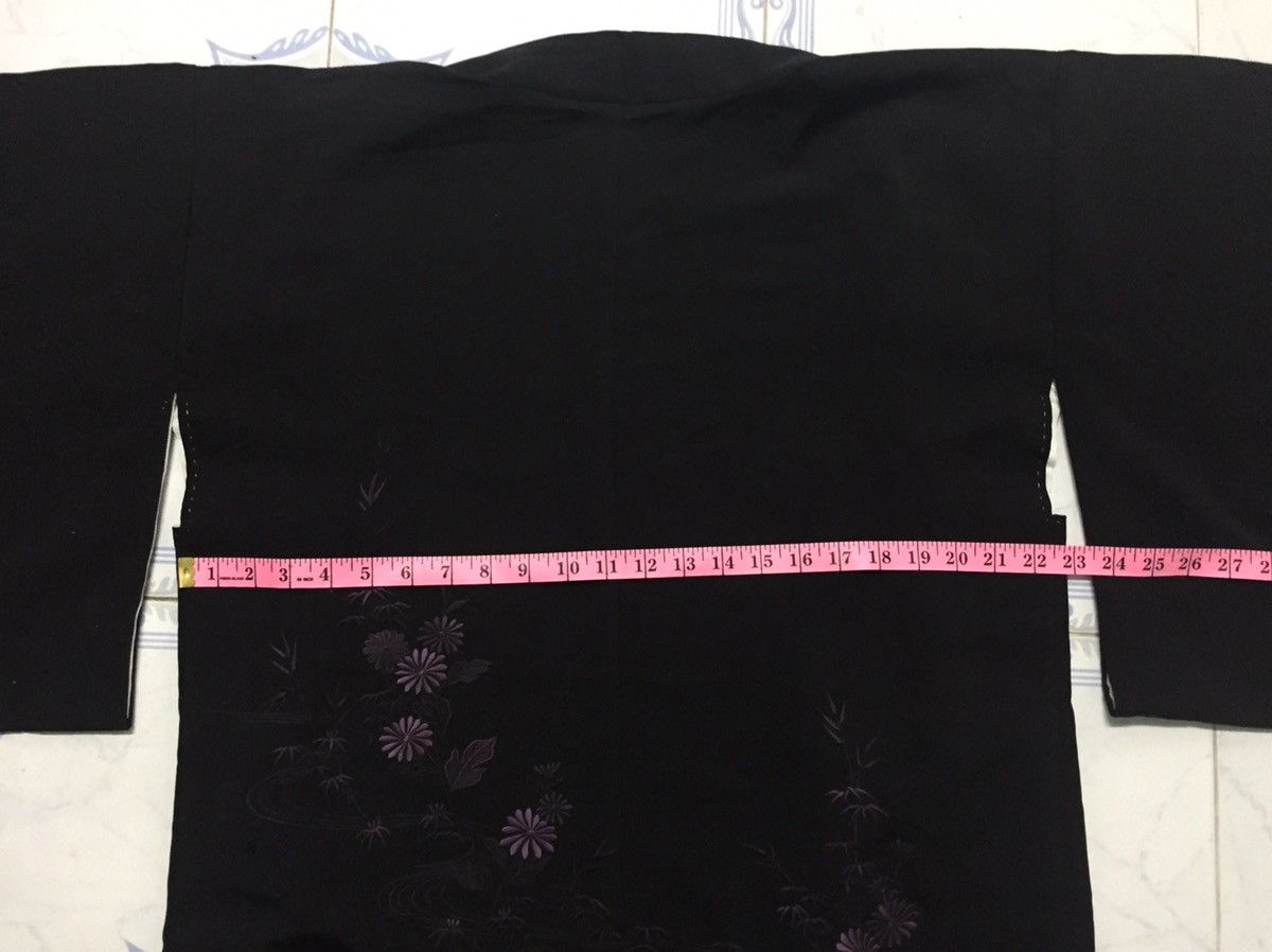 Japanese Brand Japanese Kimono with Beautiful Purple Flower Decoration🔥🔥 Size US L / EU 52-54 / 3 - 8 Thumbnail