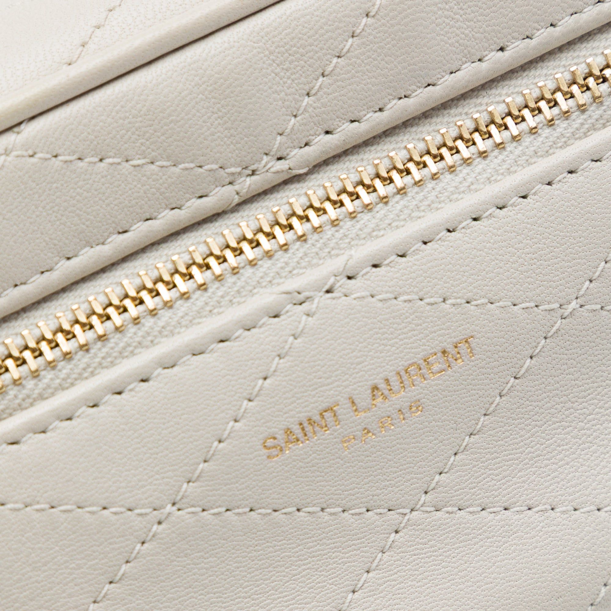 Saint Laurent Paris Quilted Lambskin Gaby Vanity Bag Size ONE SIZE - 5 Thumbnail