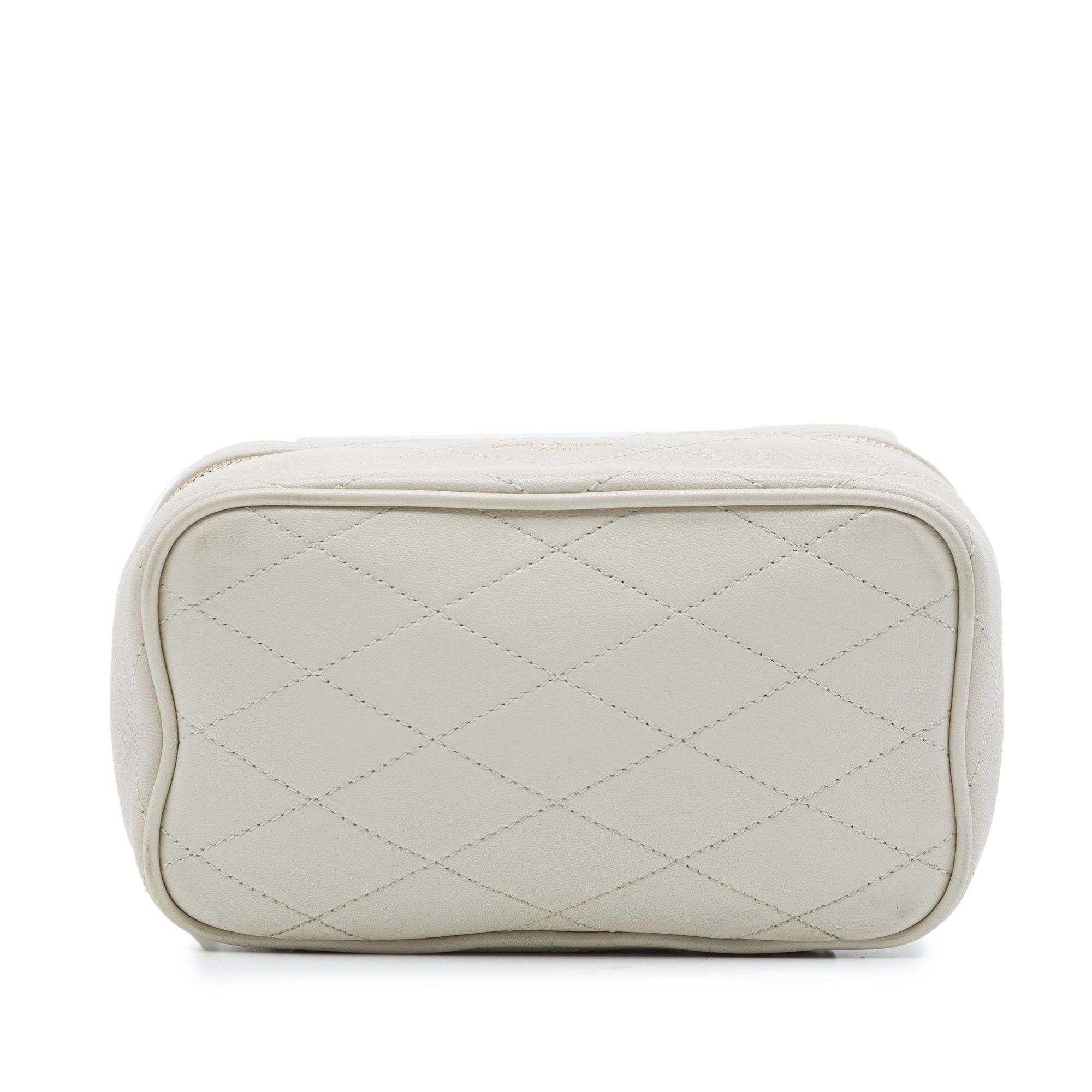 Saint Laurent Paris Quilted Lambskin Gaby Vanity Bag Size ONE SIZE - 3 Thumbnail
