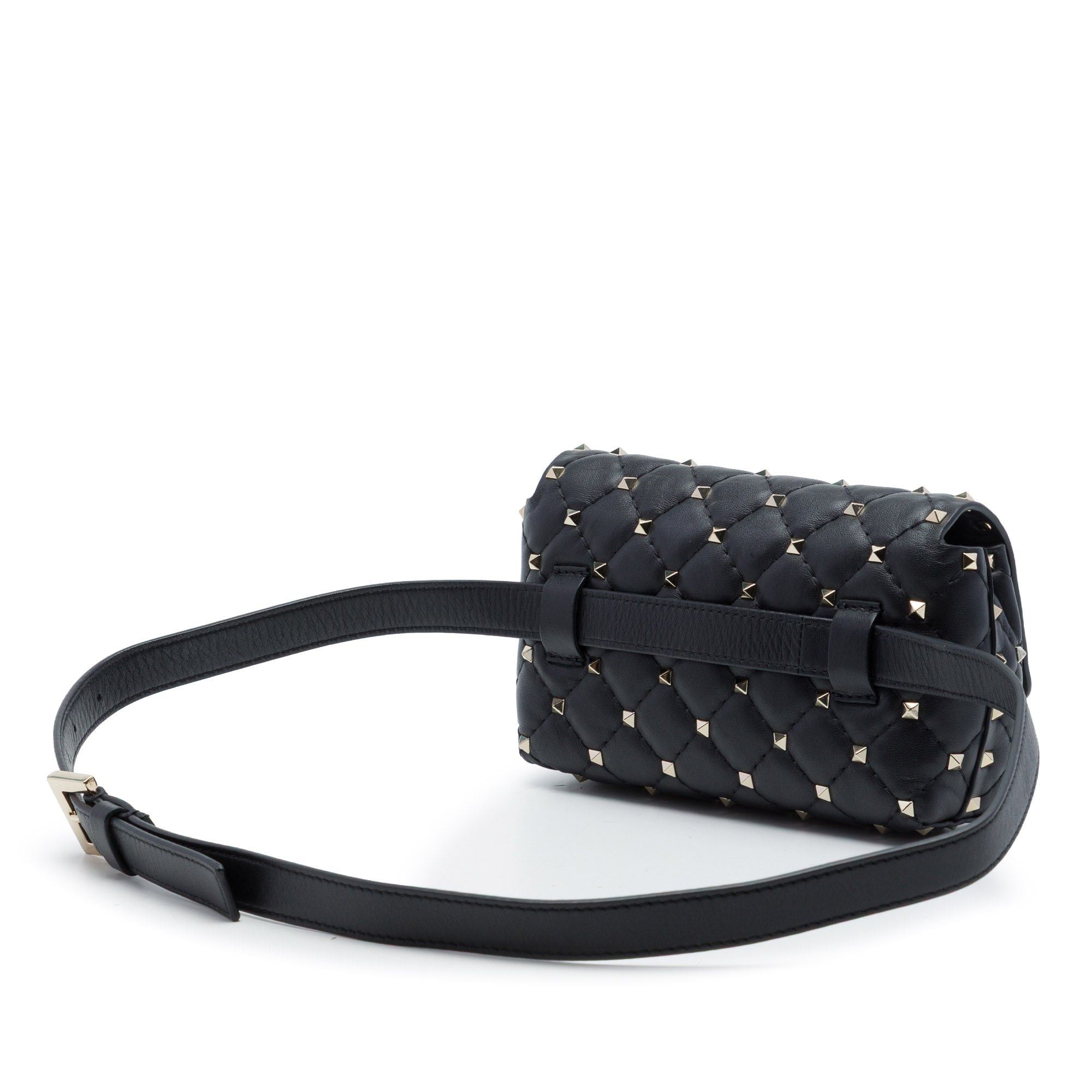 Valentino Lambskin Rockstud Spike Belt Bag Size ONE SIZE - 2 Thumbnail