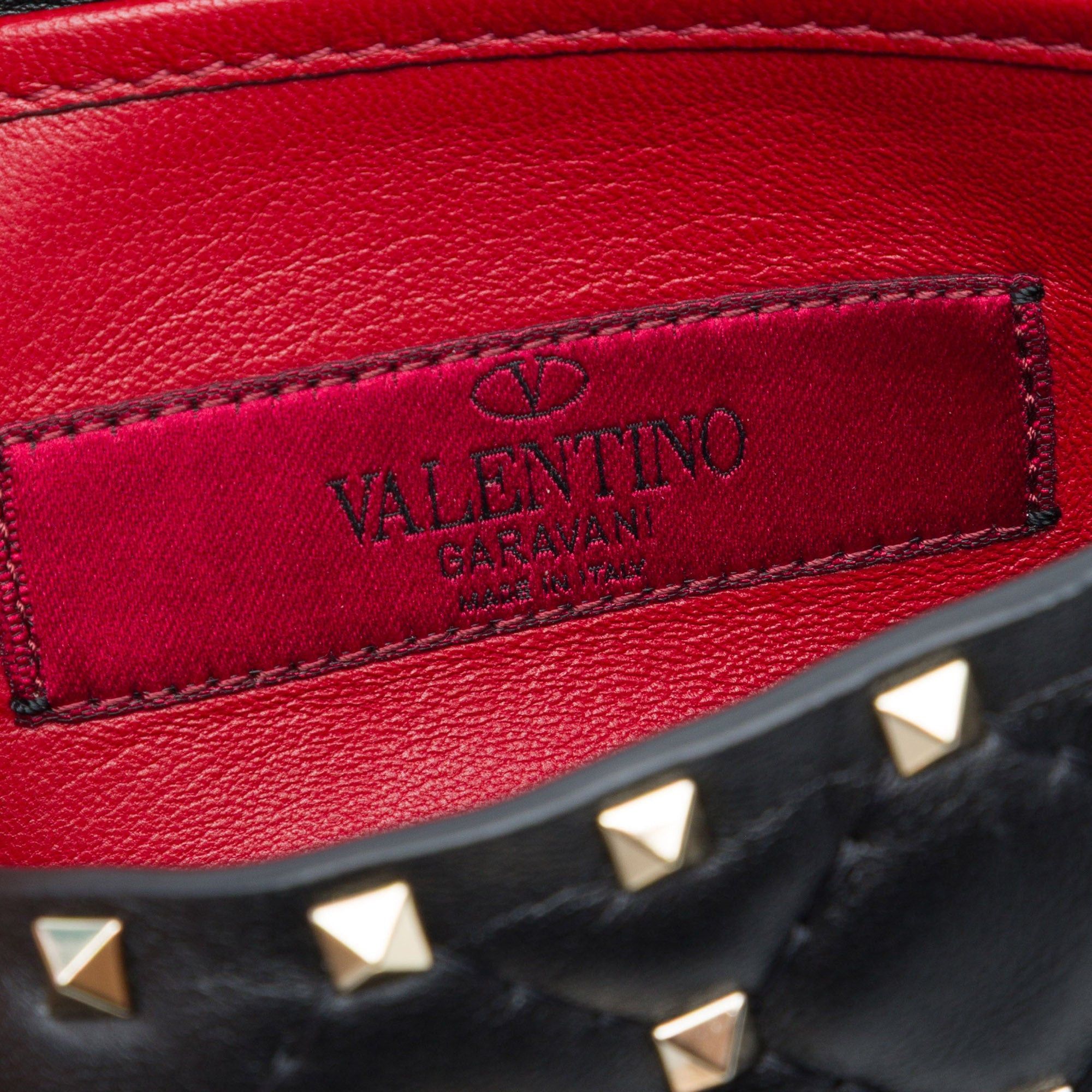 Valentino Lambskin Rockstud Spike Belt Bag Size ONE SIZE - 5 Thumbnail