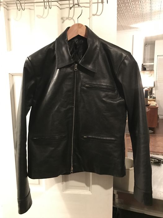 Vintage Acne August-Inspired Leather Jacket | Grailed