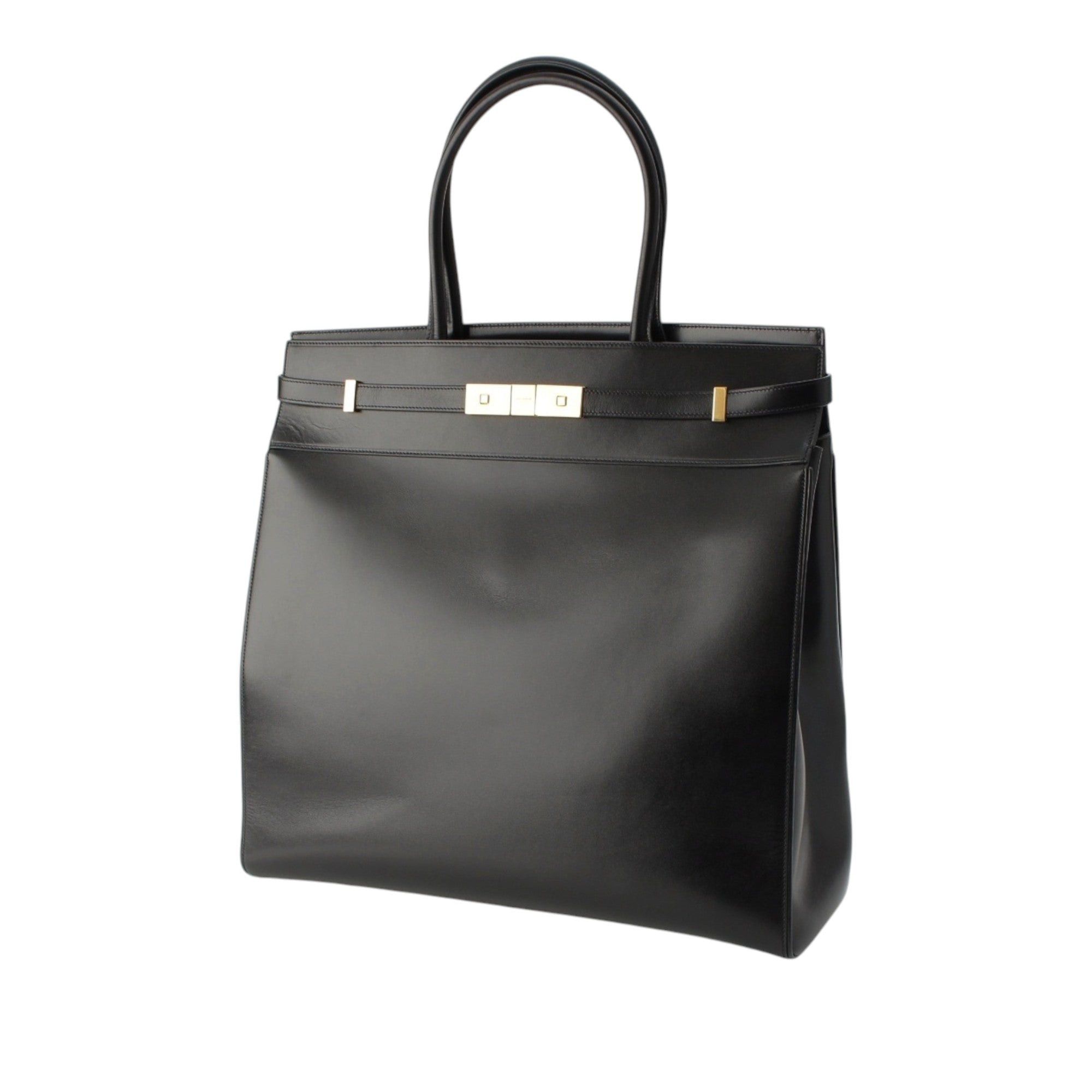 Saint Laurent Paris Smooth Calfskin Manhattan North South Shopper Tote Size ONE SIZE - 2 Thumbnail