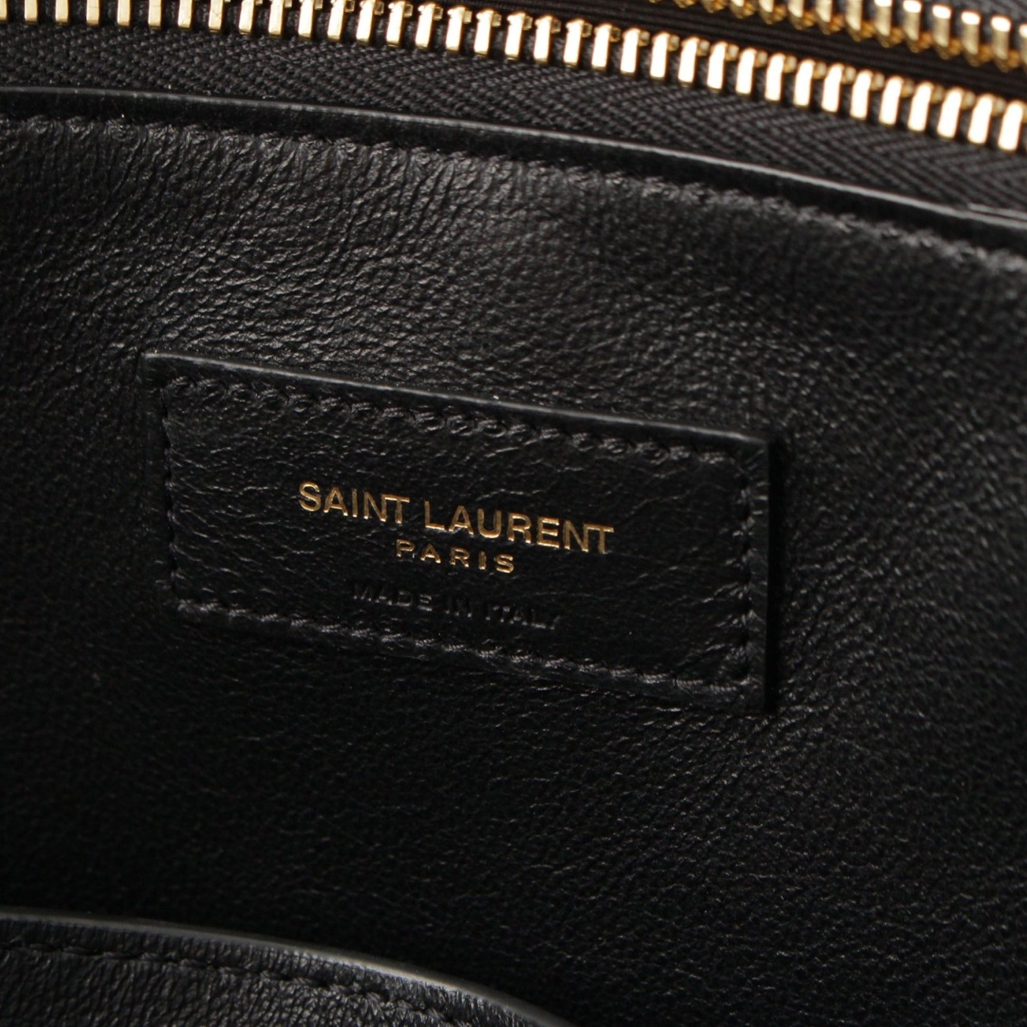 Saint Laurent Paris Smooth Calfskin Manhattan North South Shopper Tote Size ONE SIZE - 7 Thumbnail