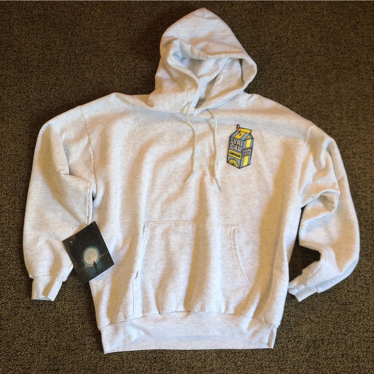 Lyrical Lemonade Rare Lyrical Lemonade Single Carton Hoodie Grey XL Grailed