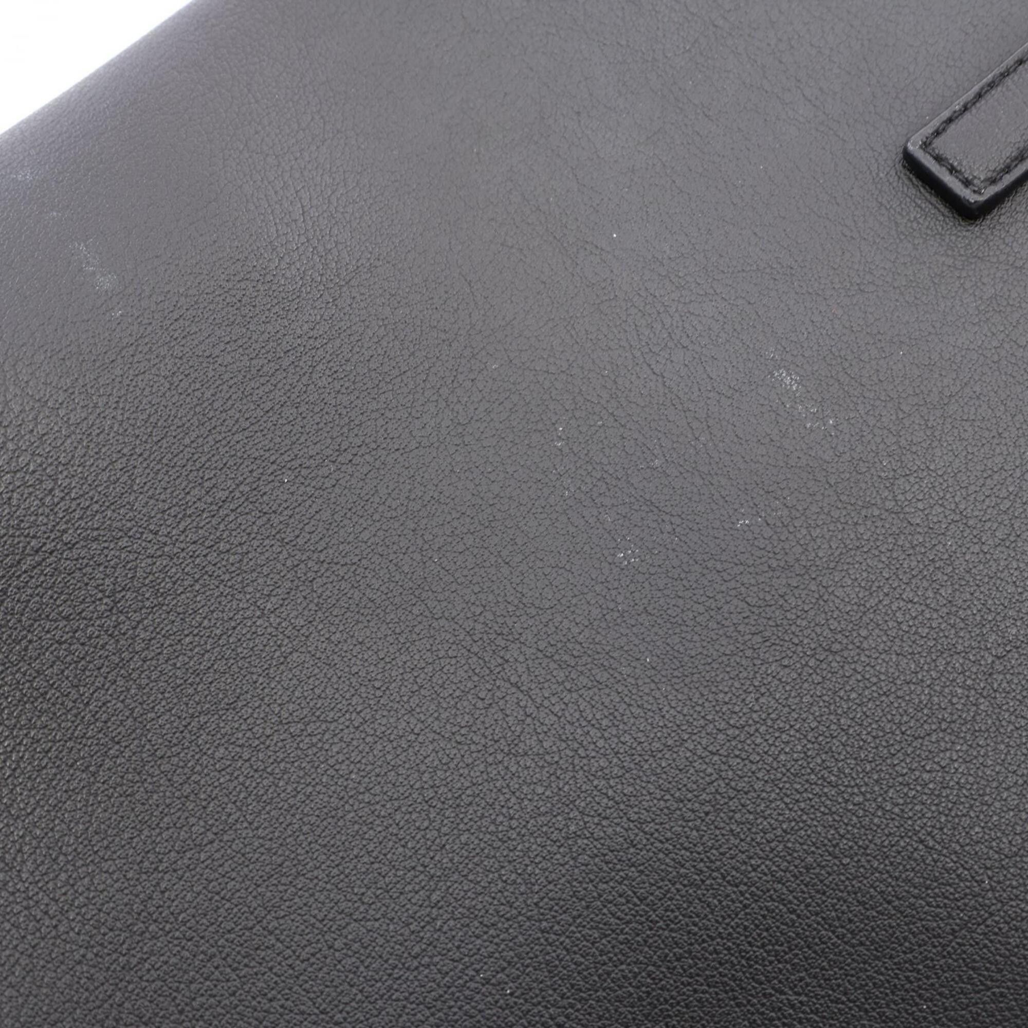 Saint Laurent Paris Yves Saint Laurent Paris SHOPPING TOY 2-Way Handbag, Leather, Women's, Black, 600307 Size ONE SIZE - 9 Thumbnail