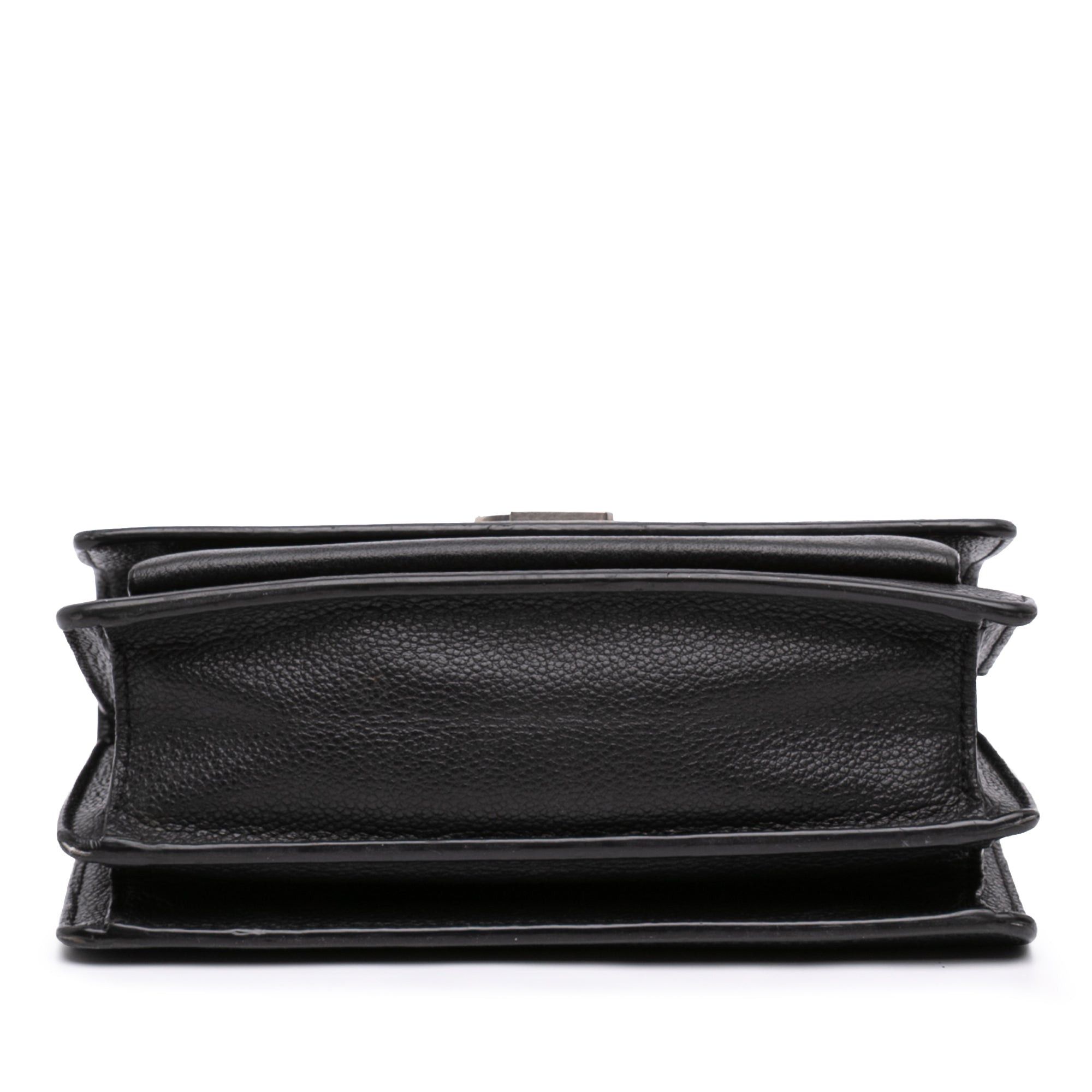 Saint Laurent Paris Grained Calfskin Monogram Sunset Crossbody Size ONE SIZE - 3 Thumbnail