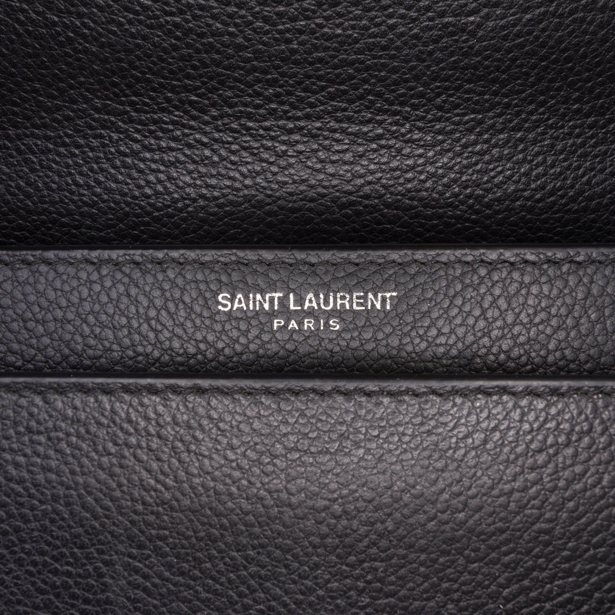 Saint Laurent Paris Grained Calfskin Monogram Sunset Crossbody Size ONE SIZE - 5 Thumbnail
