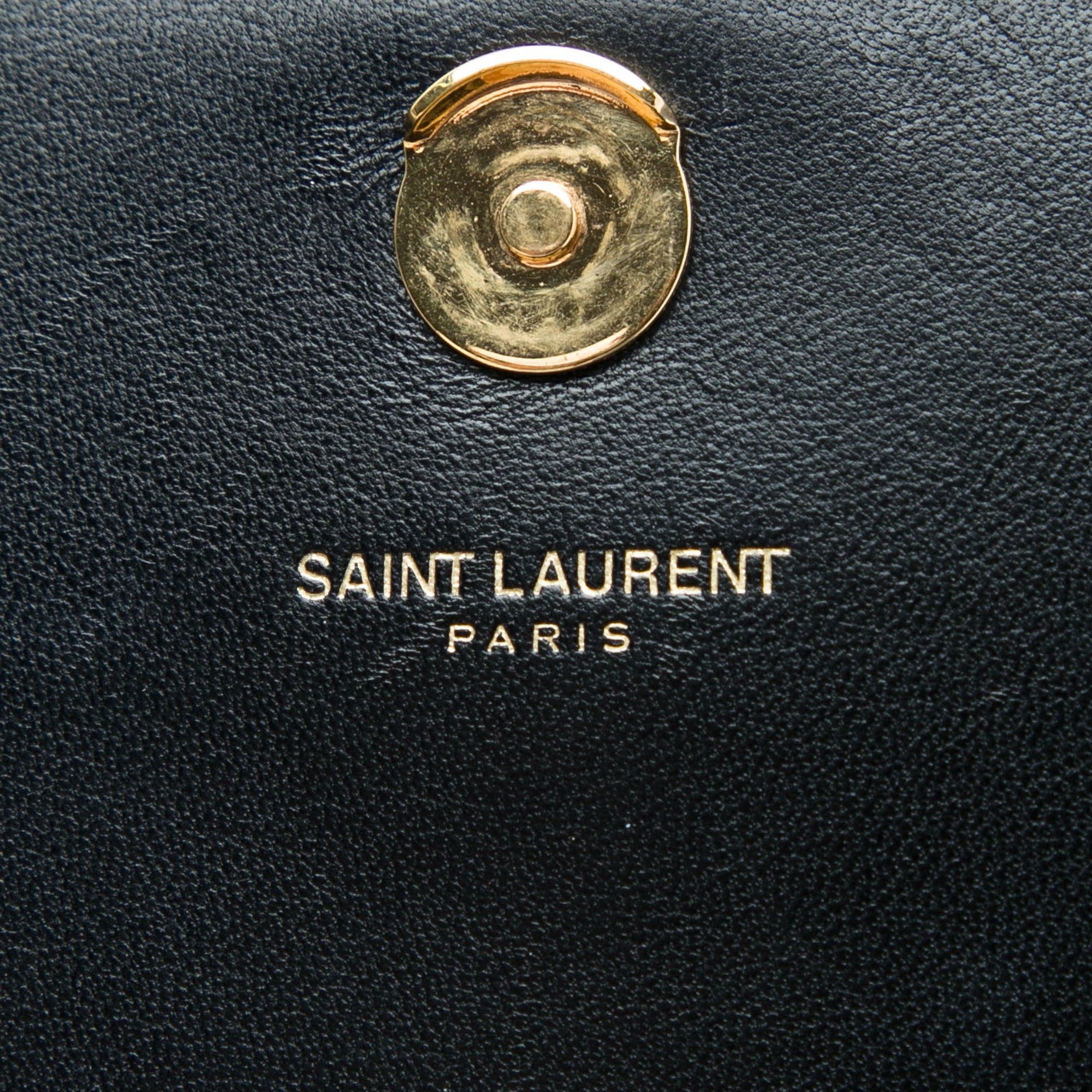 Saint Laurent Paris Suede Monogram Kate Tassel Crossbody Size ONE SIZE - 5 Thumbnail