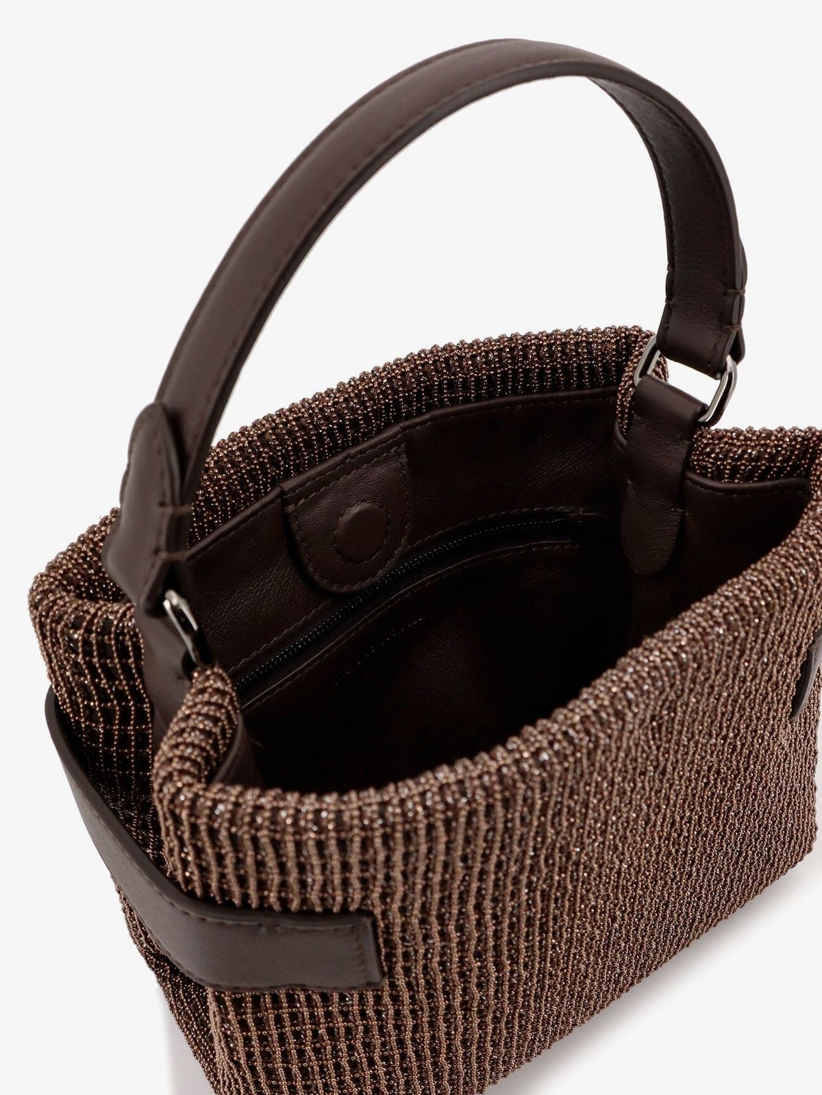 Brunello Cucinelli Brunello Cucinelli Essence Riding leather crossbody bag Size ONE SIZE - 5 Thumbnail