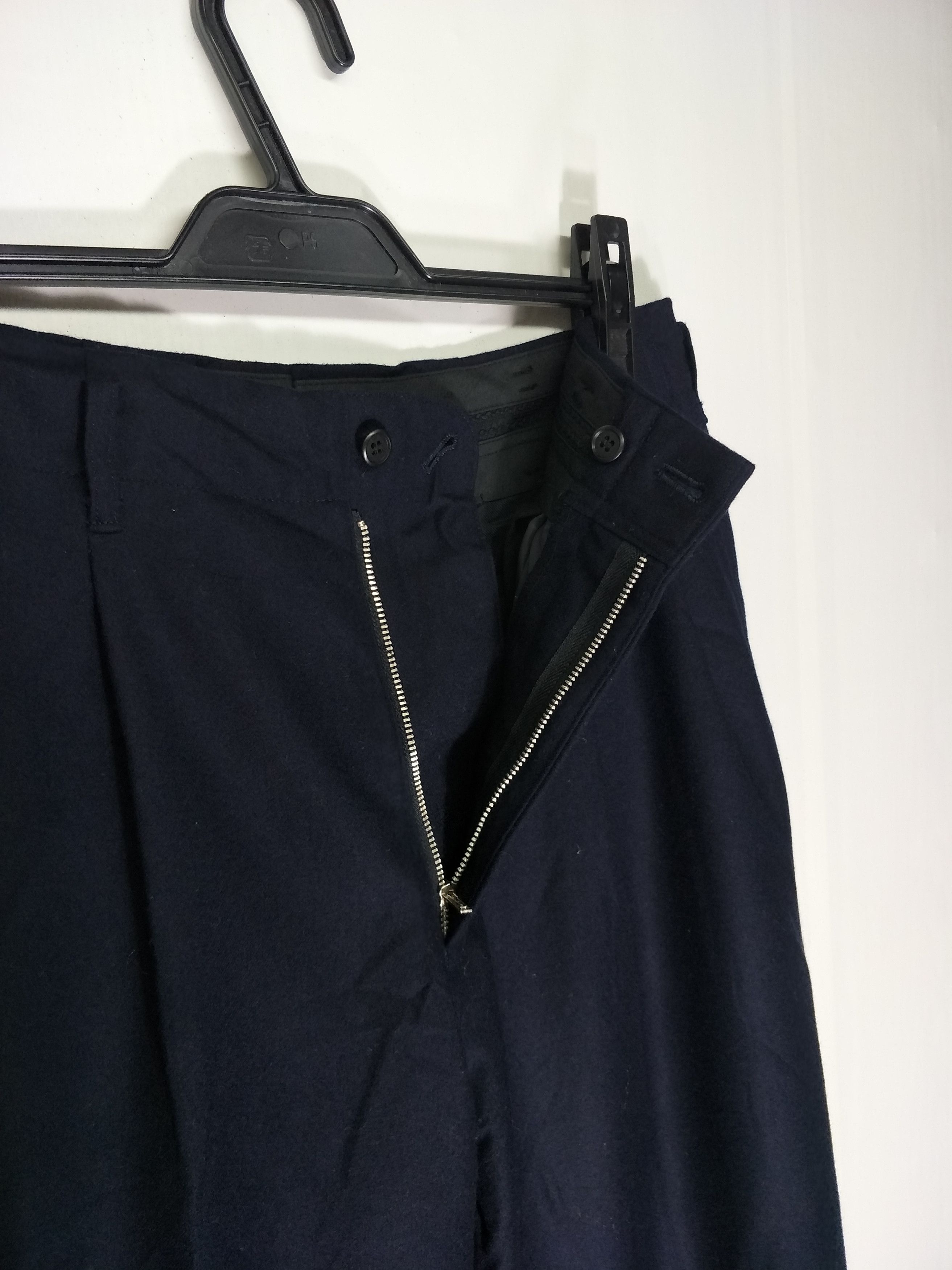 Yohji Yamamoto Yohji Yamamoto Wide Thigh Wool Pants Size US 31 - 7 Thumbnail
