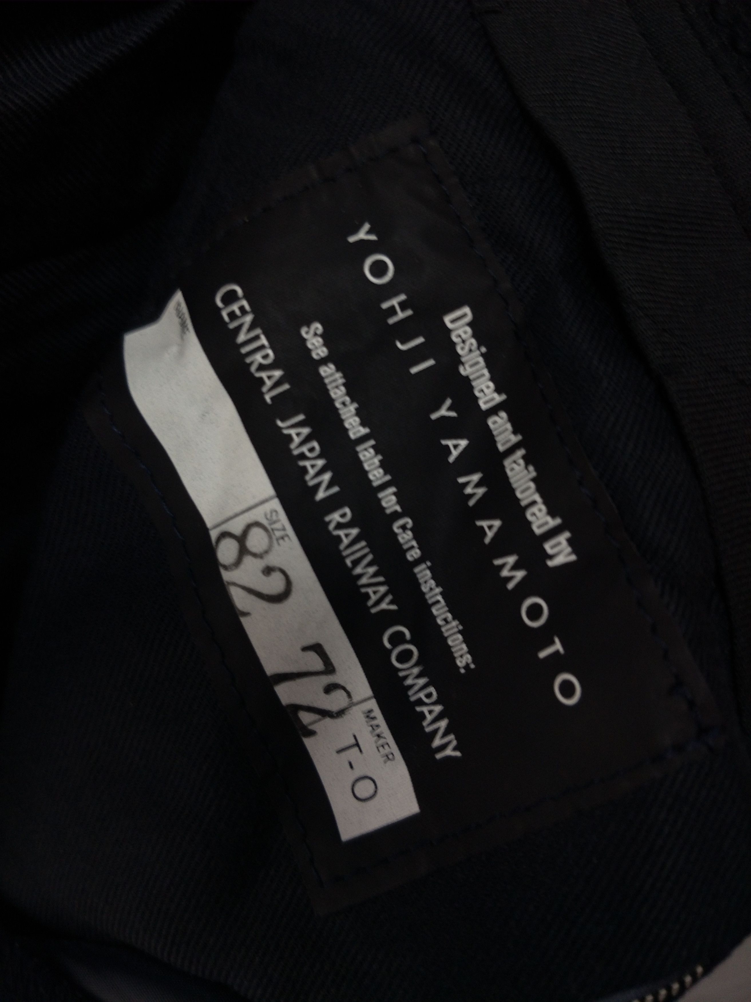 Yohji Yamamoto Yohji Yamamoto Wide Thigh Wool Pants Size US 31 - 10 Thumbnail