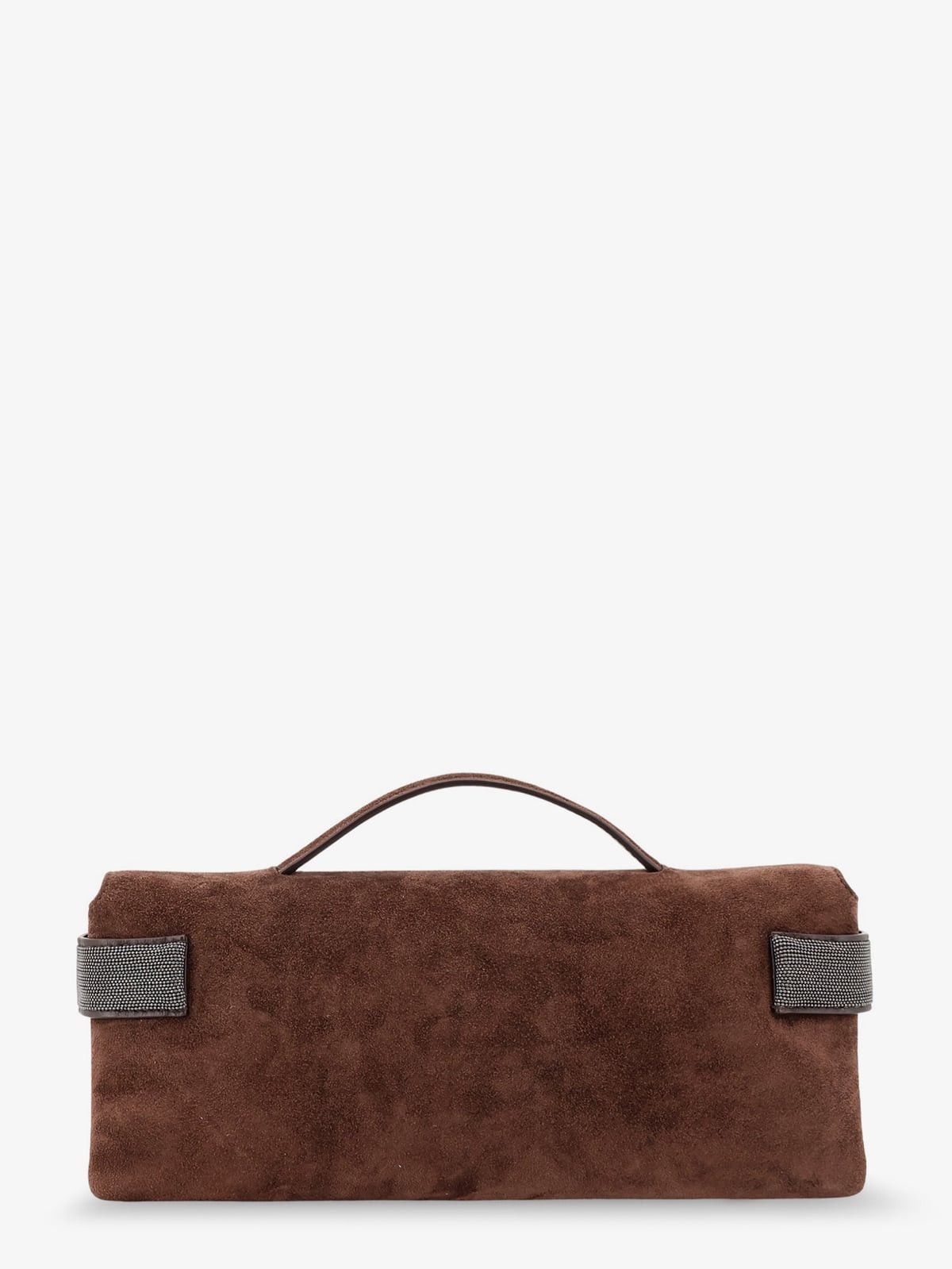 Brunello Cucinelli Brunello Cucinelli Essence suede handbag Size ONE SIZE - 2 Thumbnail