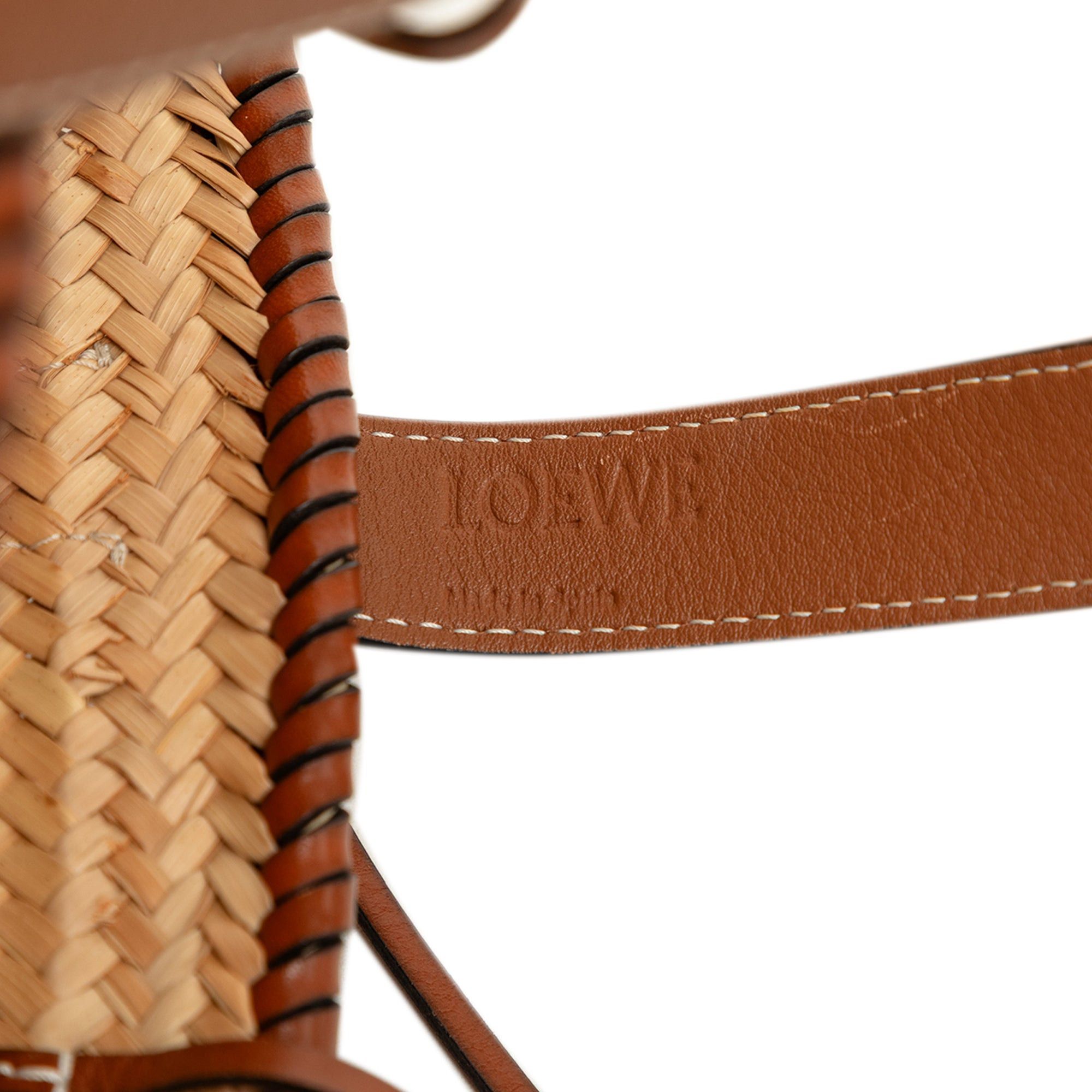 Loewe Raffia Anagram Basket Tote Size ONE SIZE - 5 Thumbnail