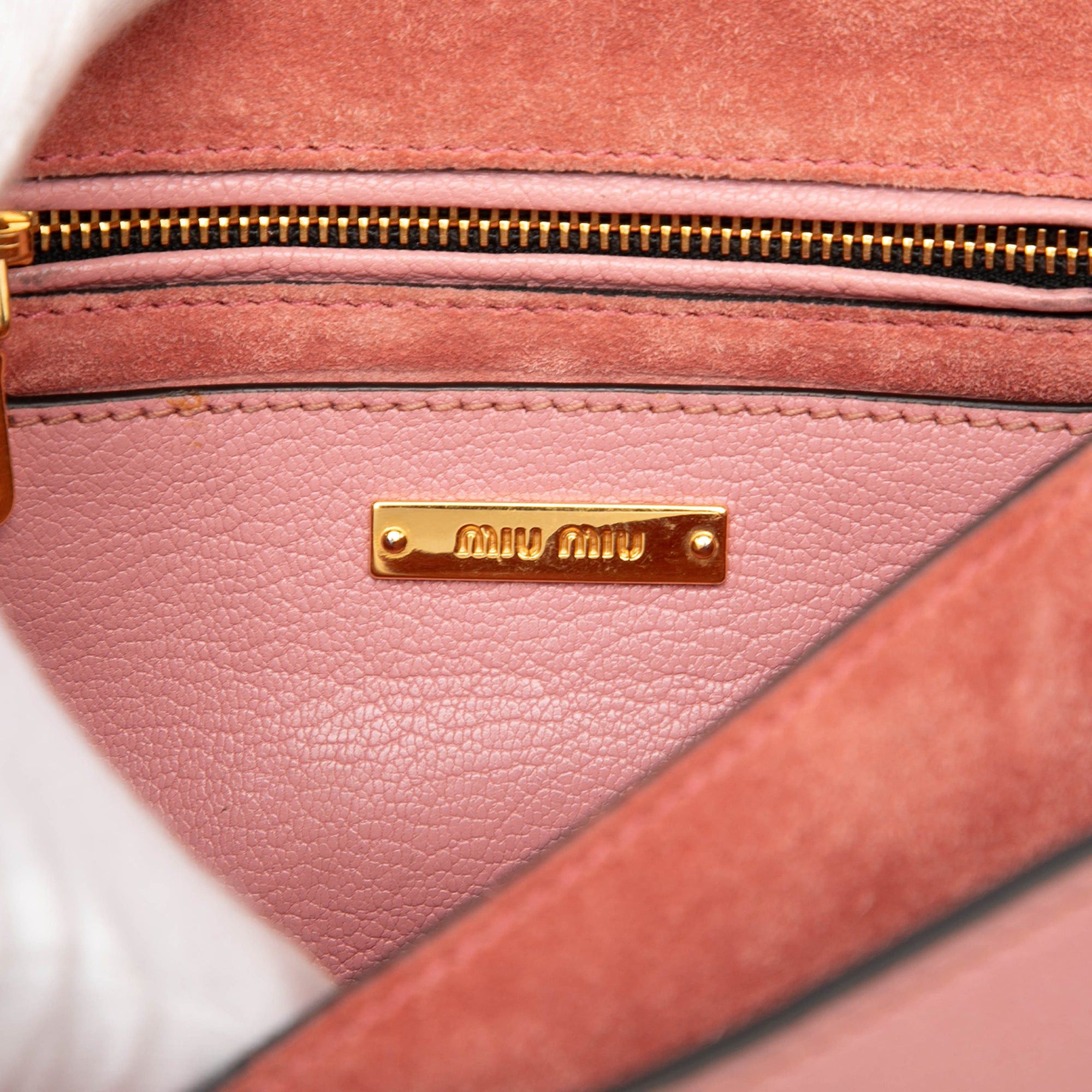 Miu Miu Goatskin Madras Crossbody Size ONE SIZE - 5 Thumbnail