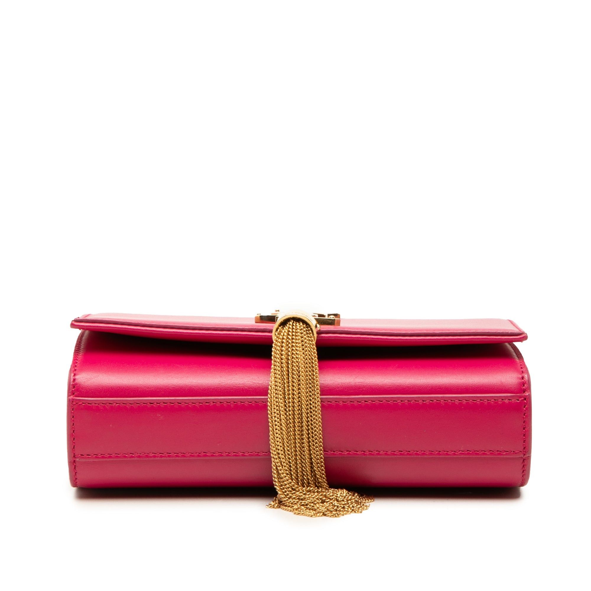 Saint Laurent Paris Smooth Calfskin Monogram Kate Tassel Crossbody Size ONE SIZE - 3 Thumbnail