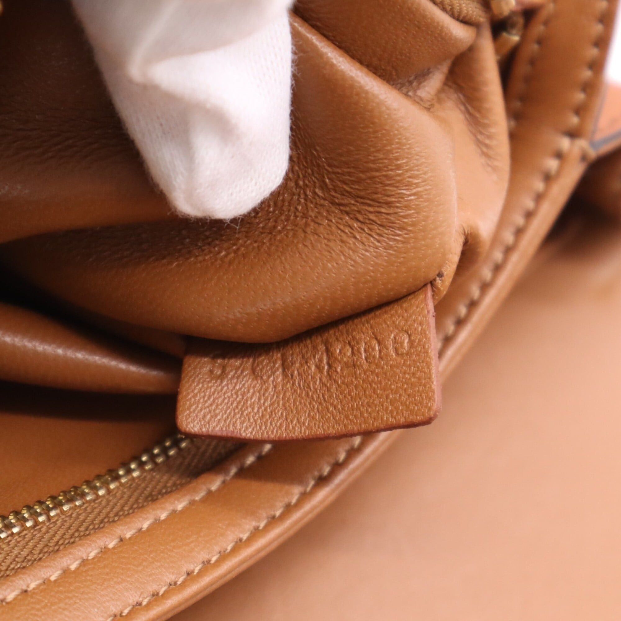 Celine CELINE Classic Triomphe Bag Medium Natural Tan 191242EGC.02NT Shoulder Brown Beige Canvas Leather Women's Size ONE SIZE - 22 Thumbnail