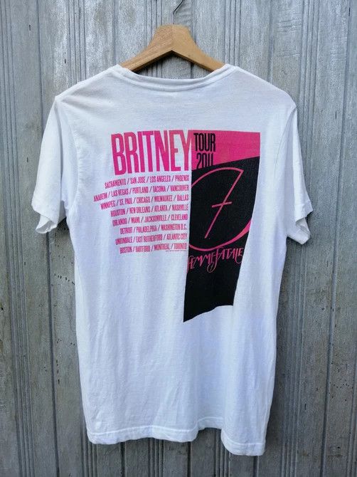 Band Tees Vintage Britney Spears shirt Size US S / EU 44-46 / 1 - 6 Thumbnail